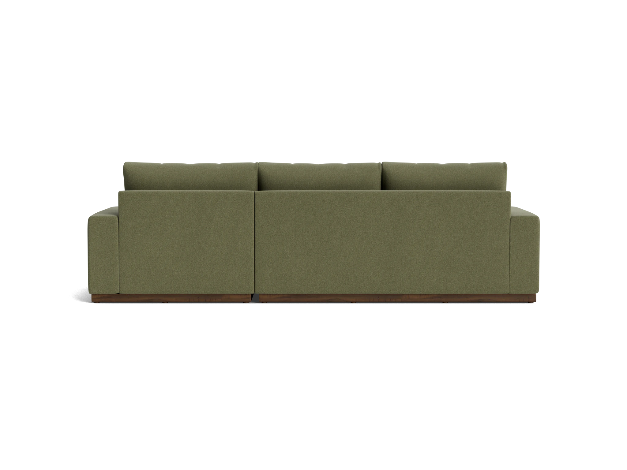 holt sectional with storage faithful olive