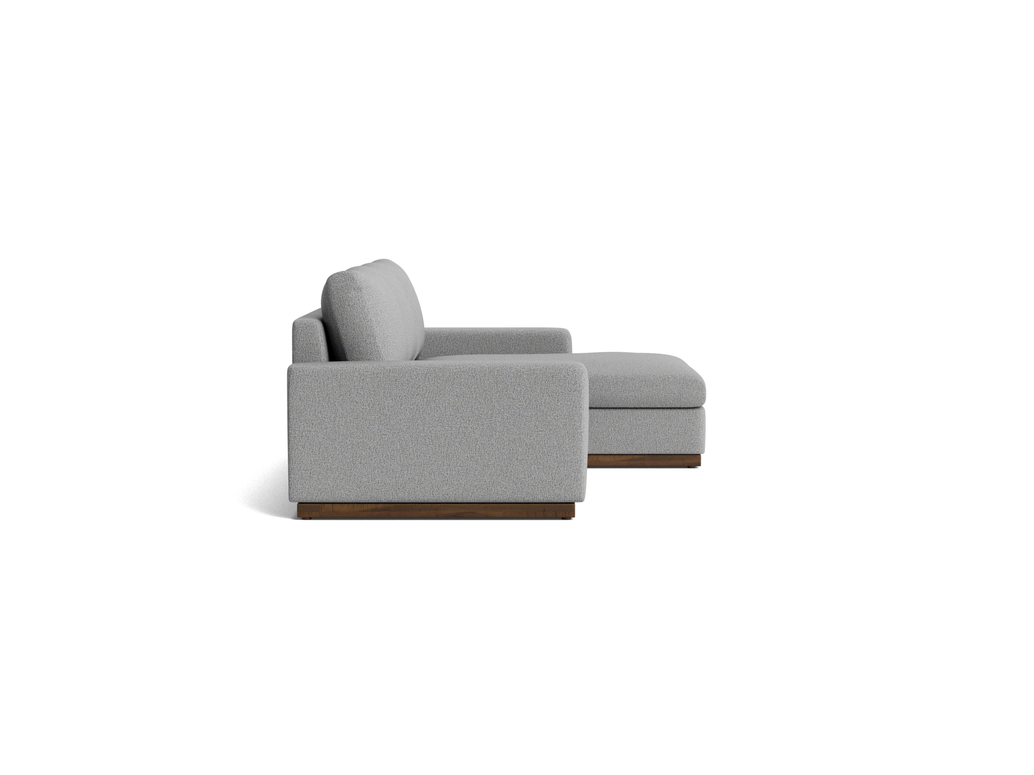 holt sectional with storage taylor felt gray