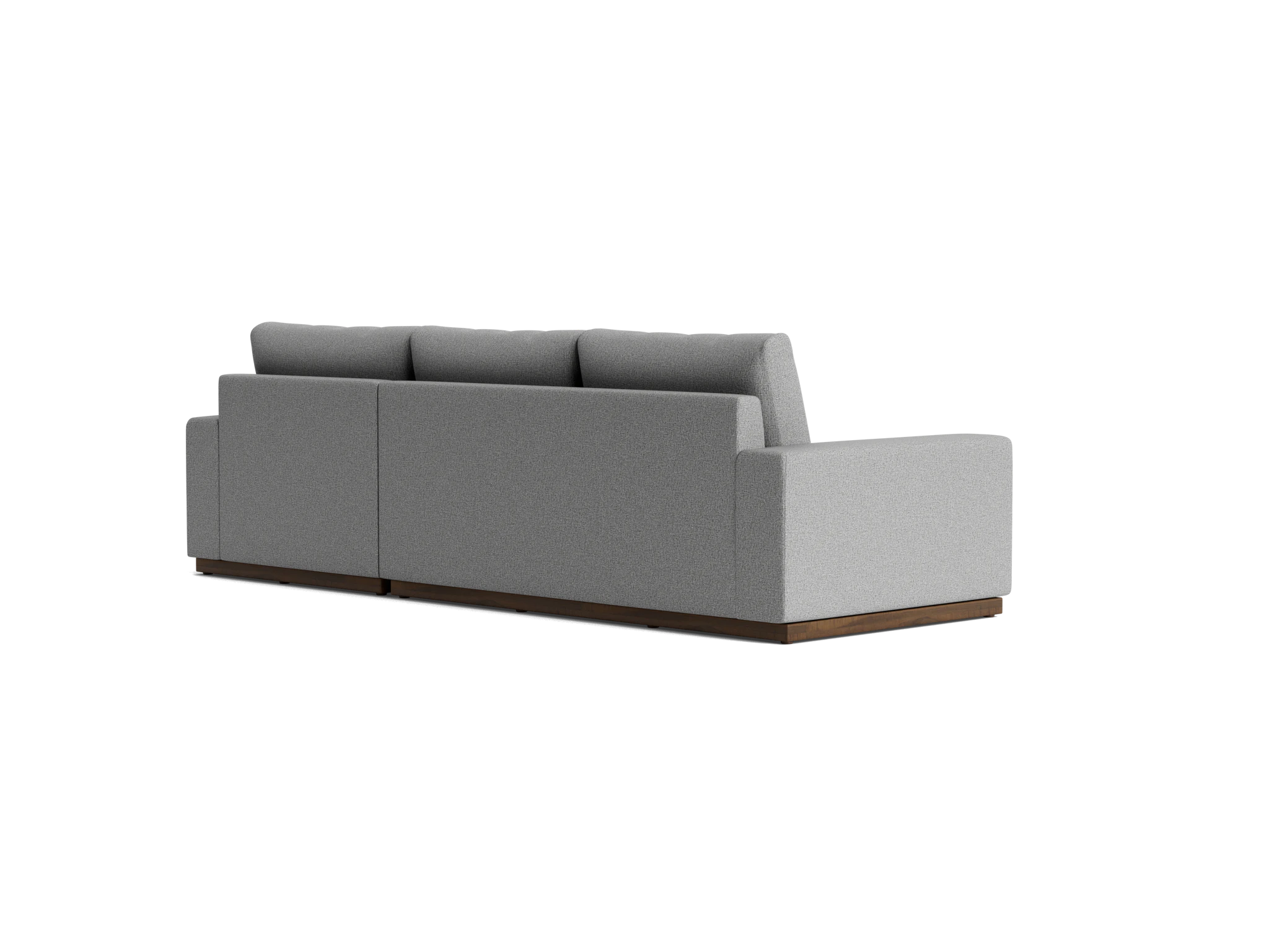 holt sectional with storage taylor felt gray