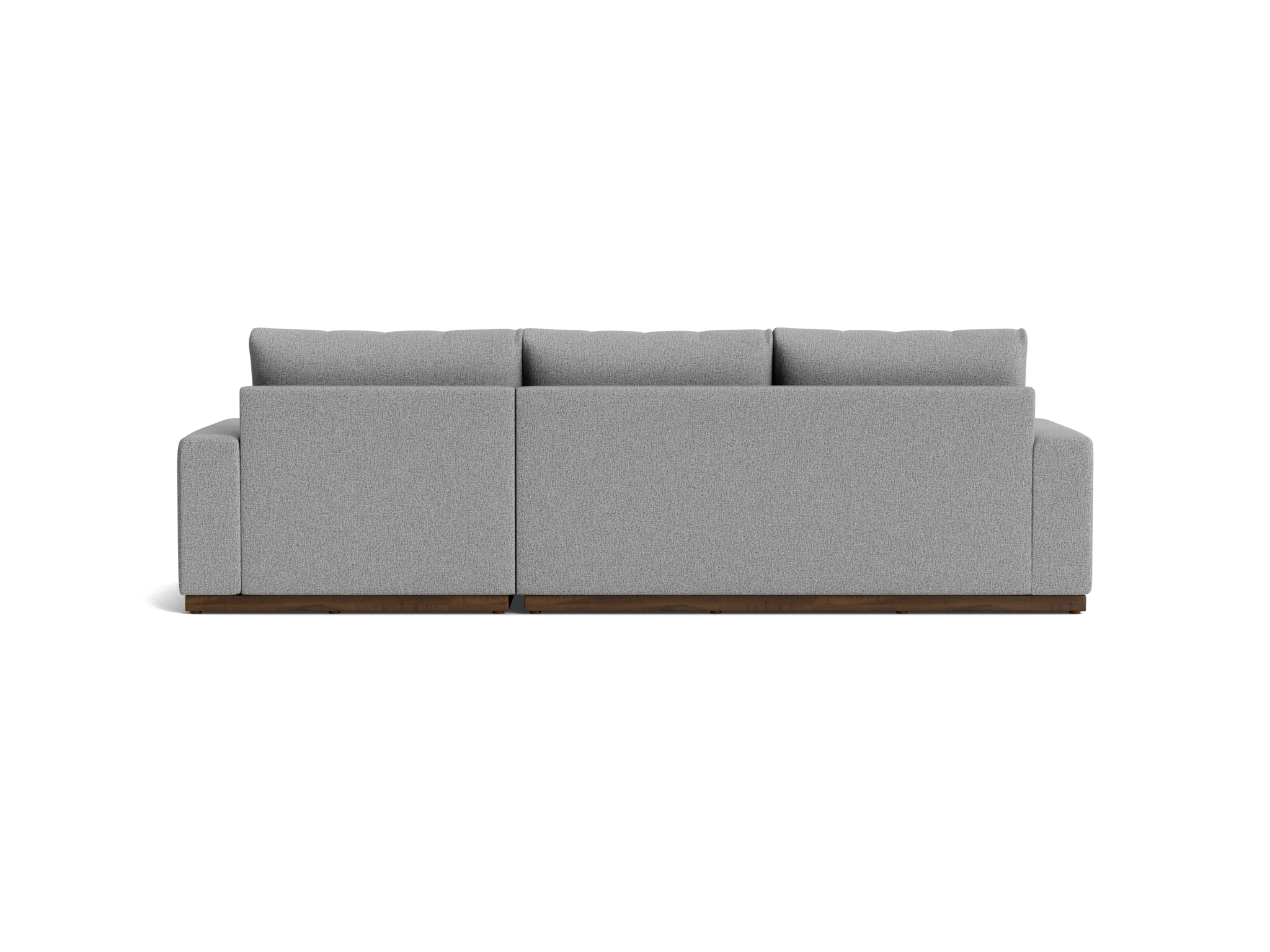 holt sectional with storage taylor felt gray