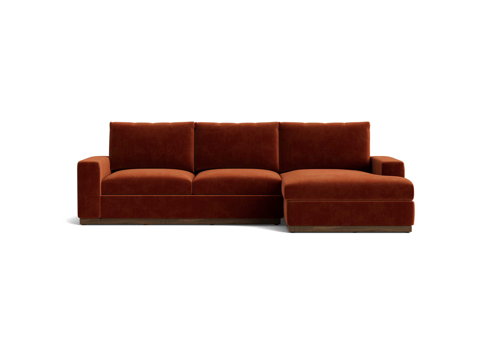 holt sectional with storage harper cinnamon