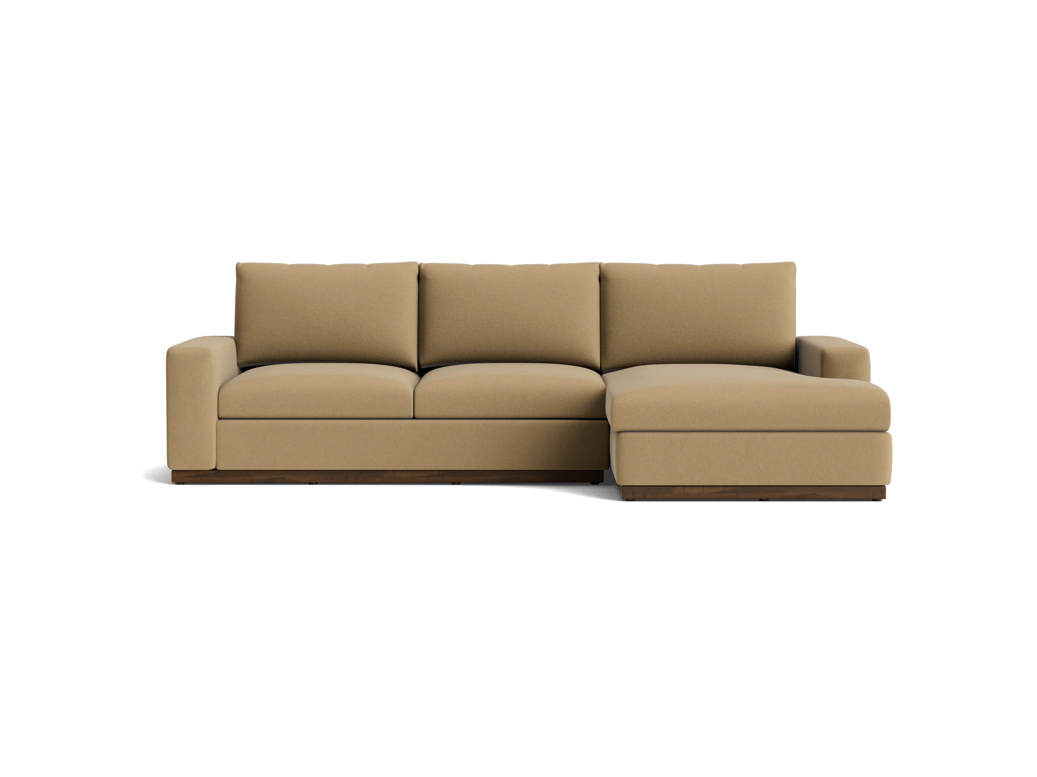 holt sectional with storage banks oatmeal