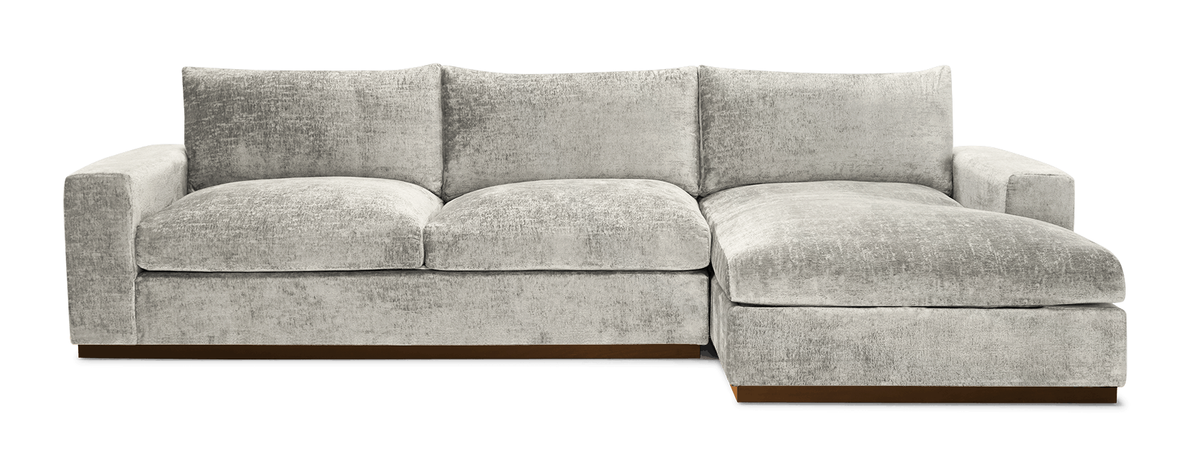 holt sectional with storage borough cotton