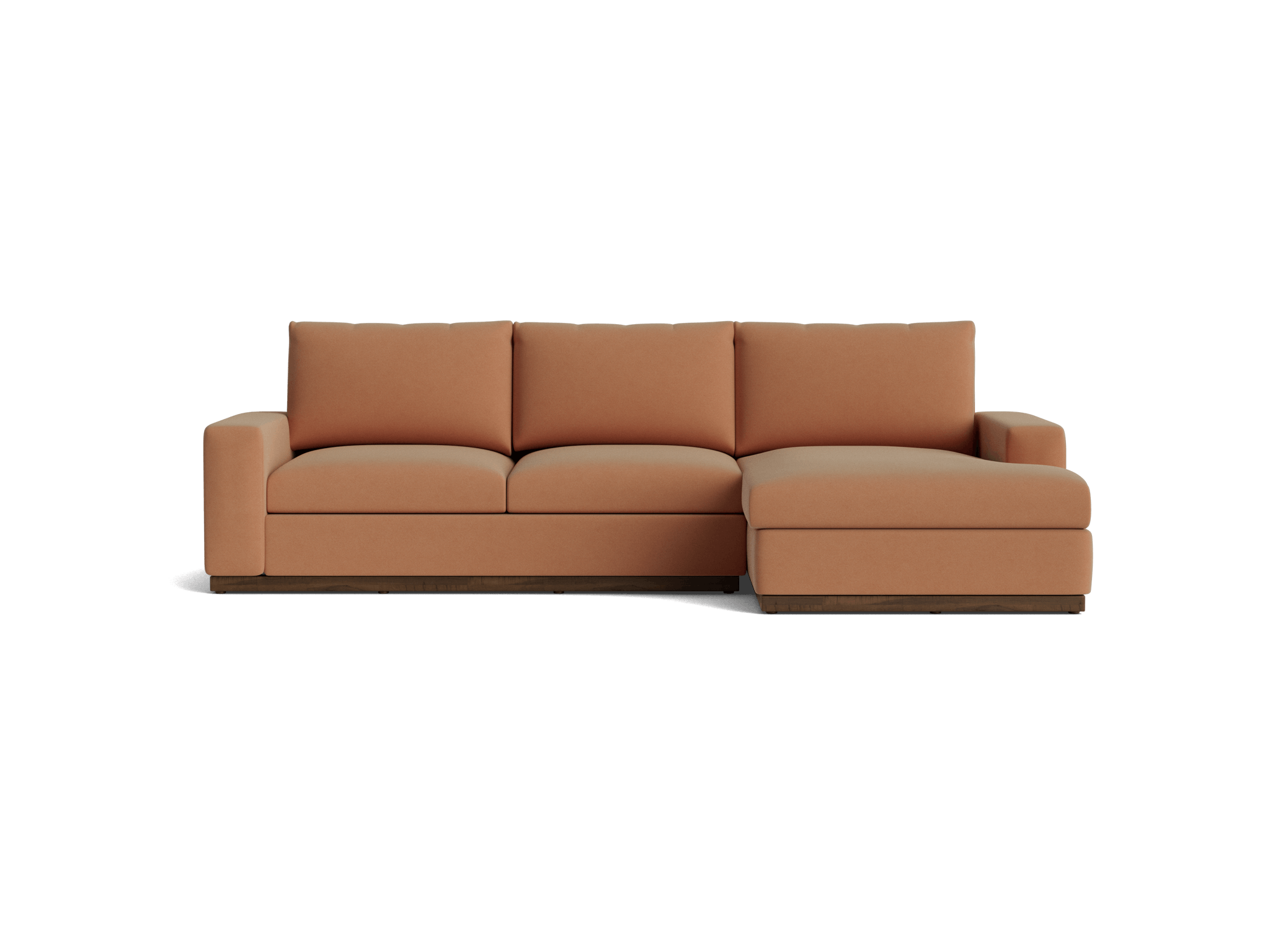 holt sectional with storage royale pantone mocha mousse
