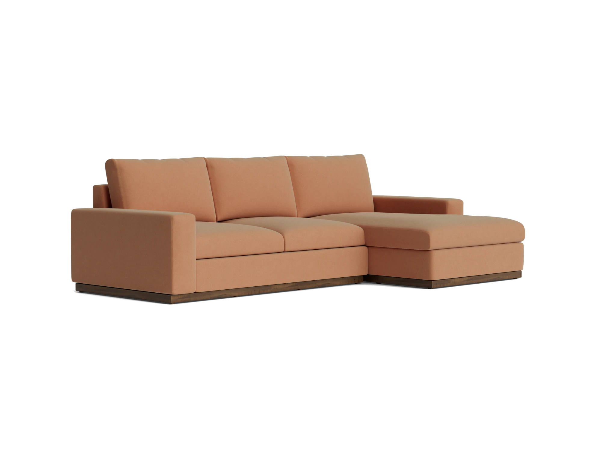 holt sectional with storage royale pantone mocha mousse