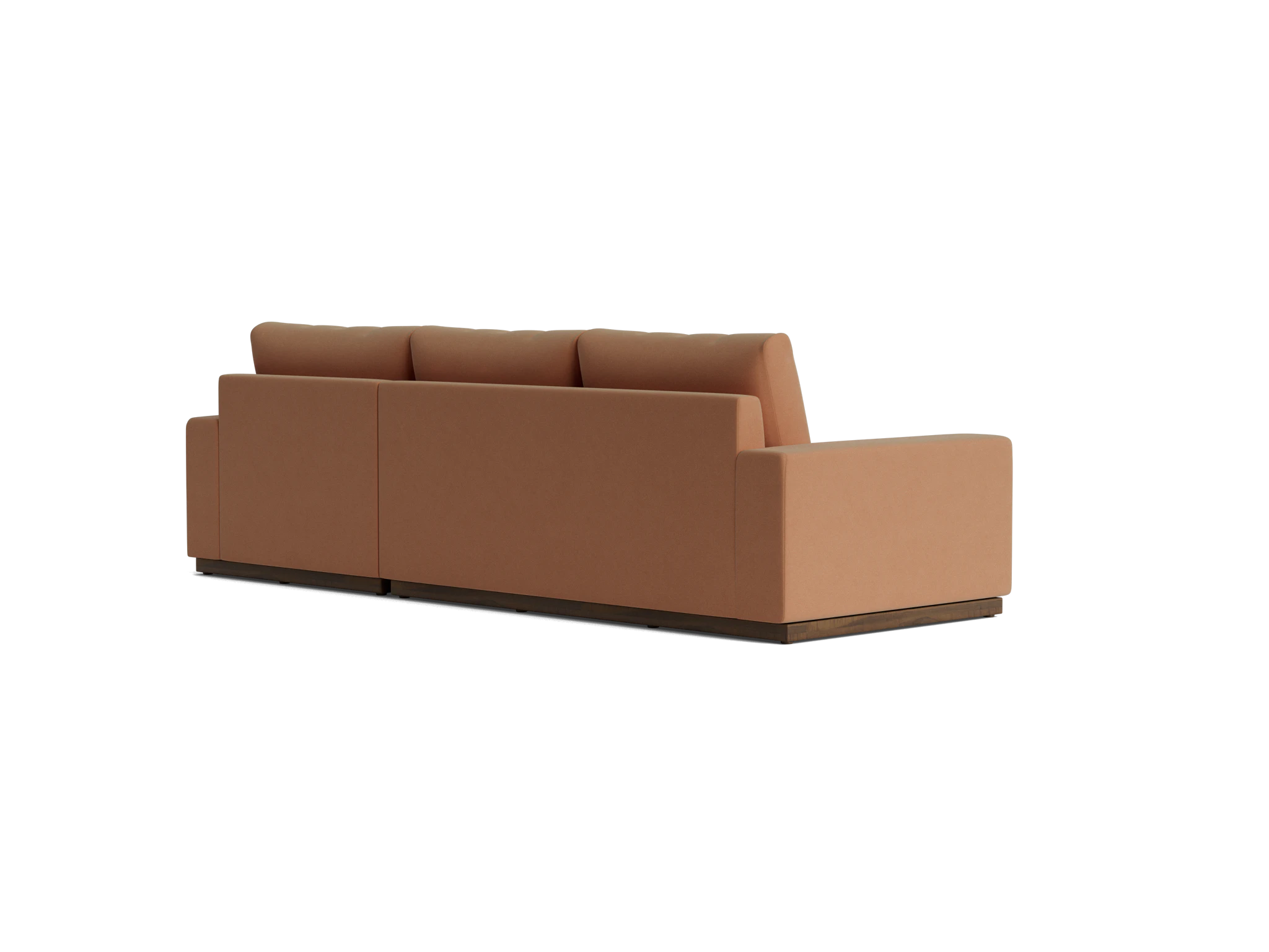 holt sectional with storage royale pantone mocha mousse