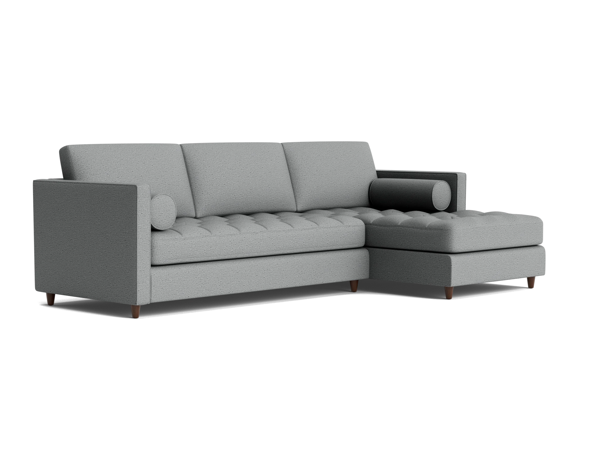briar sectional with storage essence ash