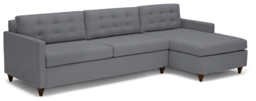 eliot sleeper sectional with storage essence ash