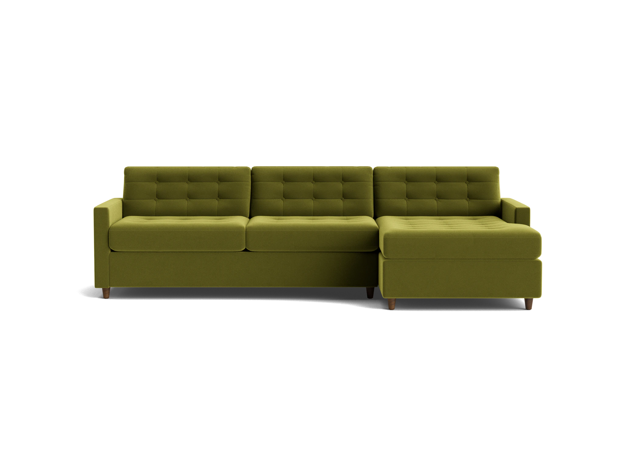 eliot sleeper sectional with storage royale apple