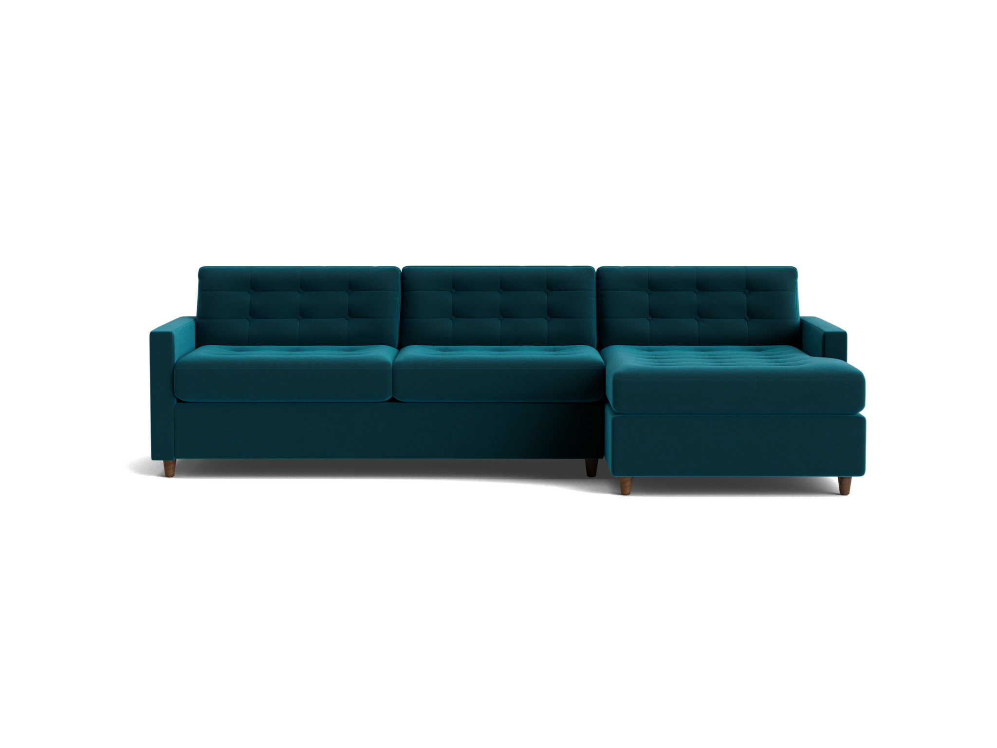 eliot sleeper sectional with storage royale peacock