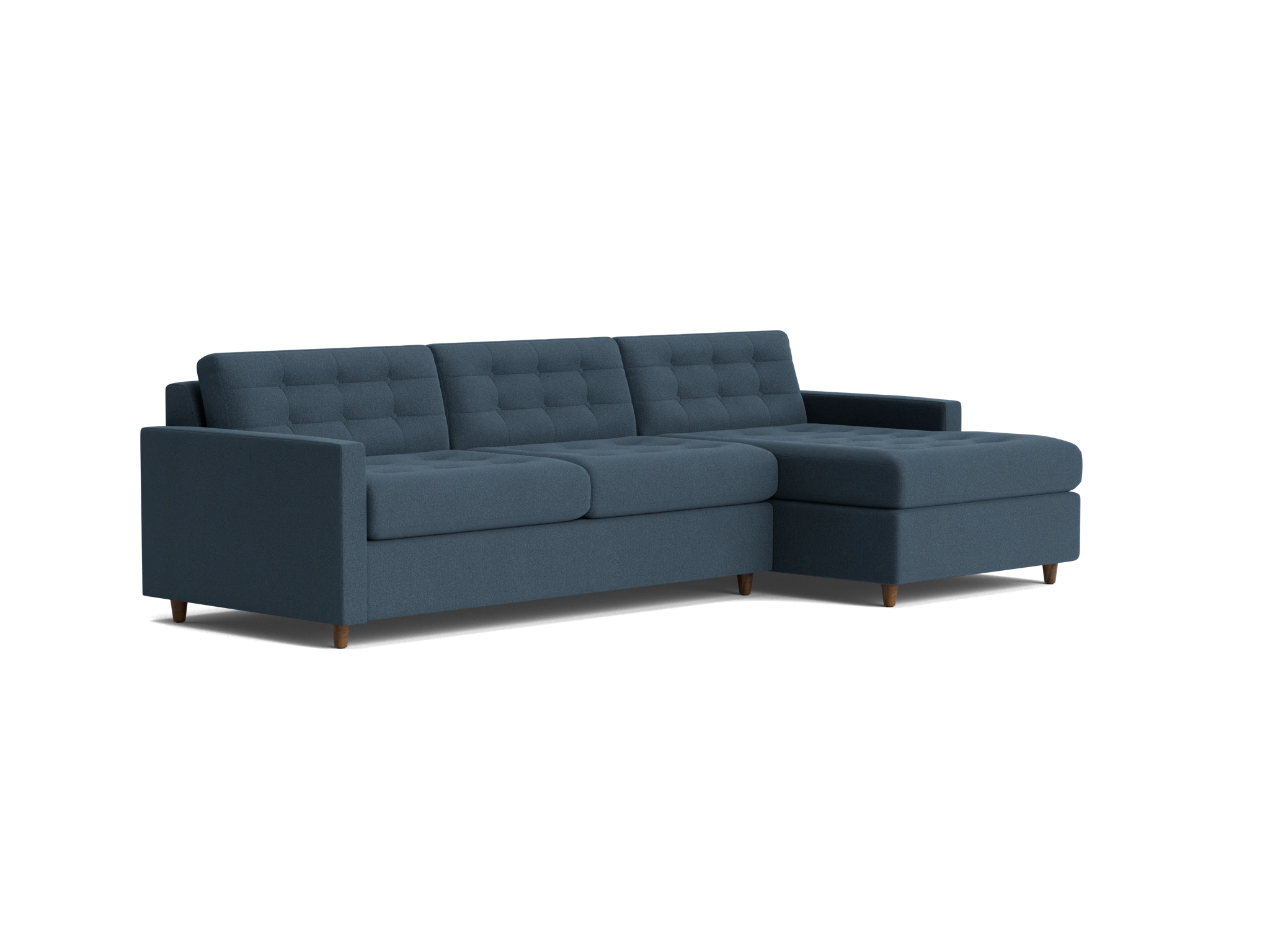 eliot sleeper sectional with storage faithful indigo