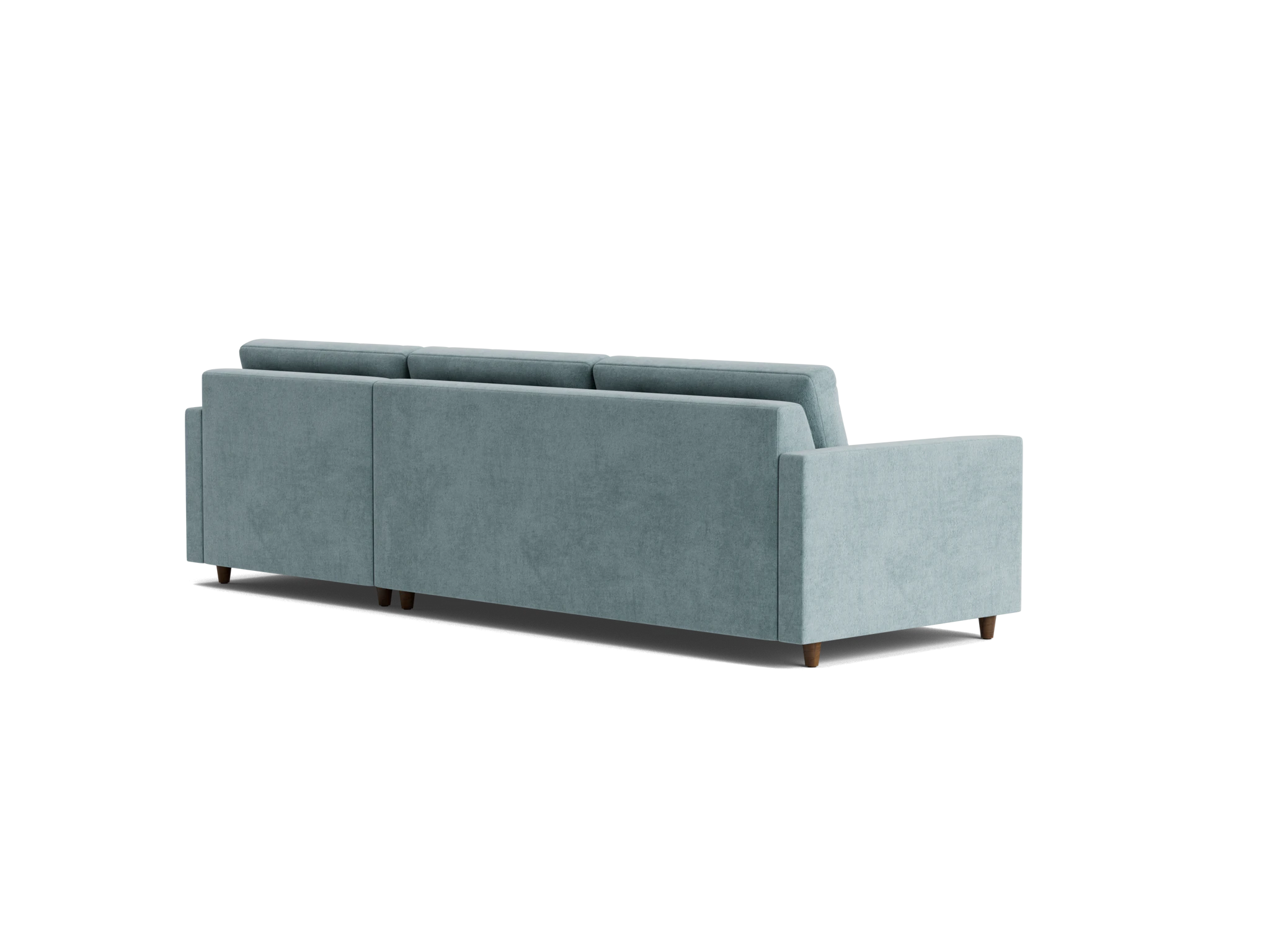 eliot sleeper sectional with storage plush mist