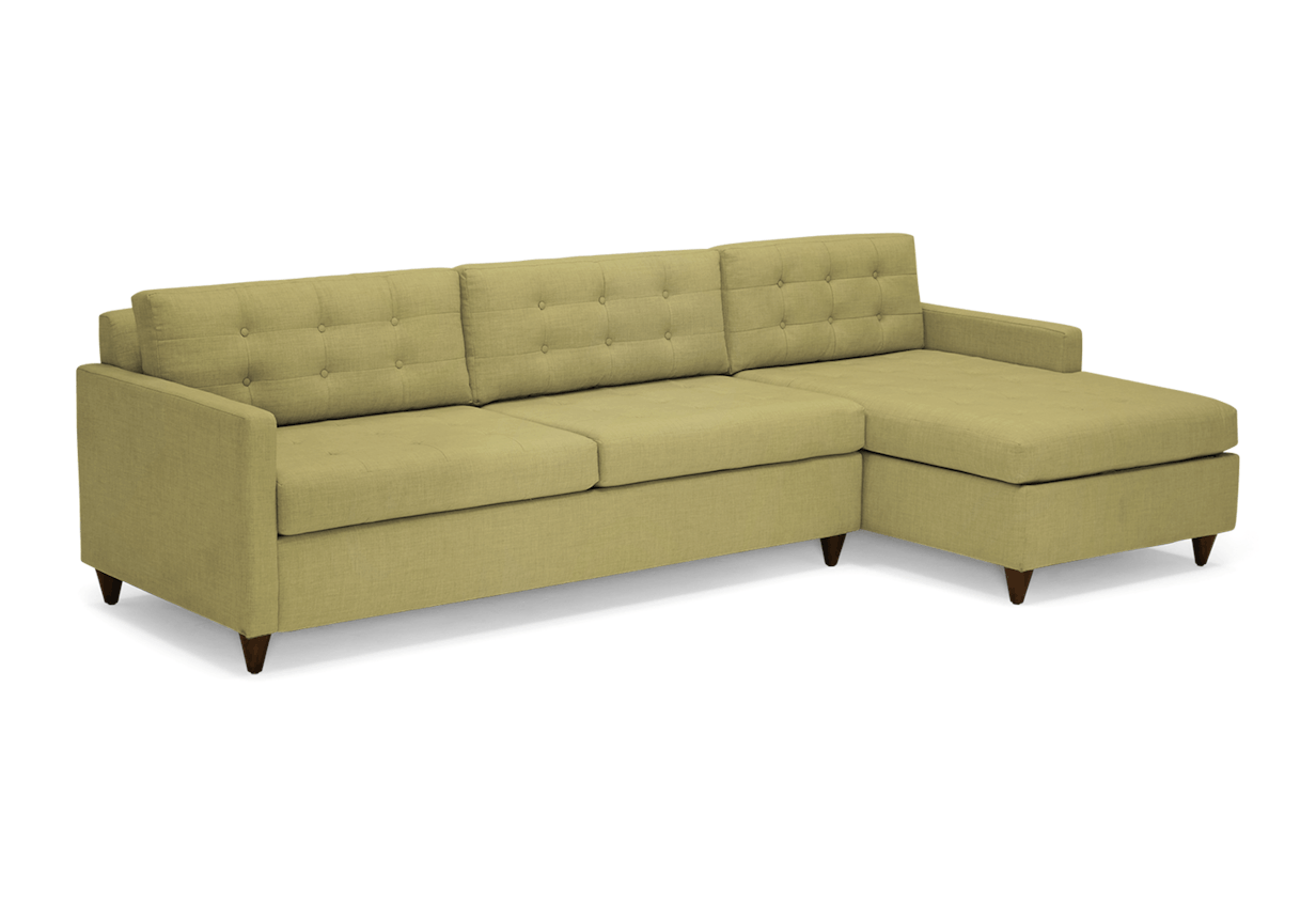 eliot sleeper sectional with storage marin apple