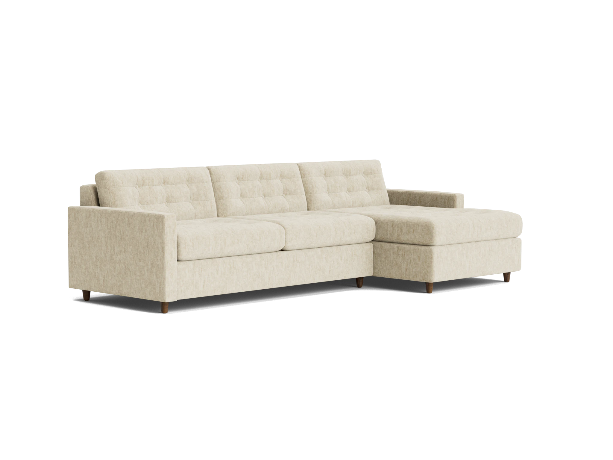 eliot sleeper sectional with storage crave irish cream