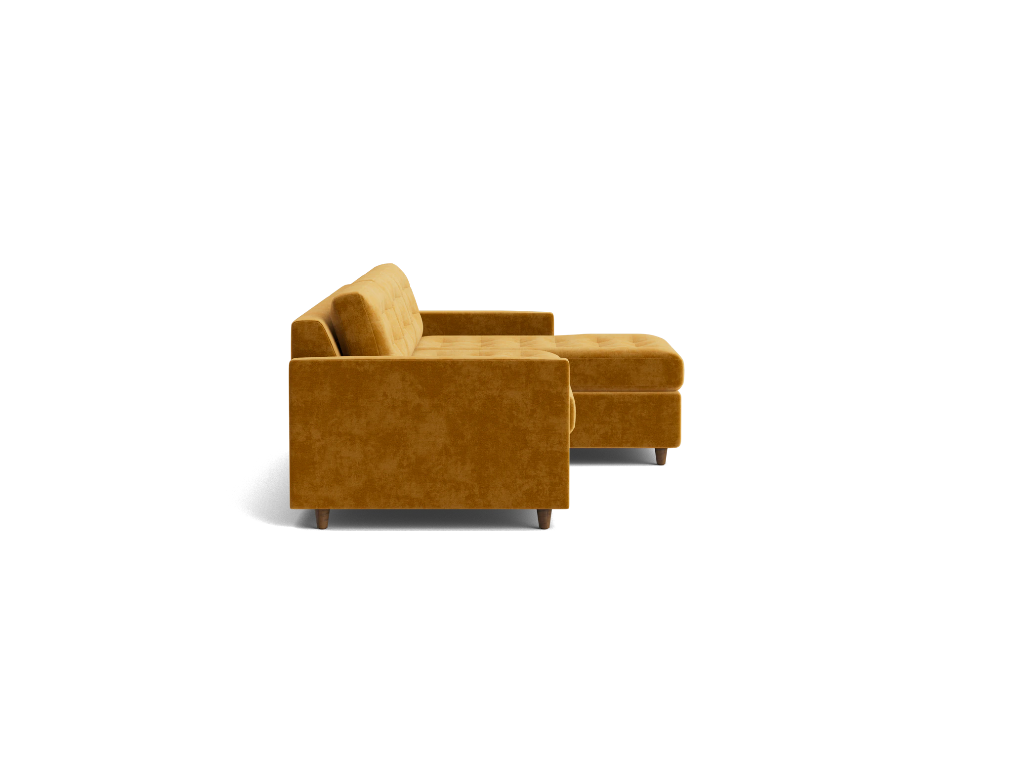 eliot sleeper sectional with storage harper amber gold