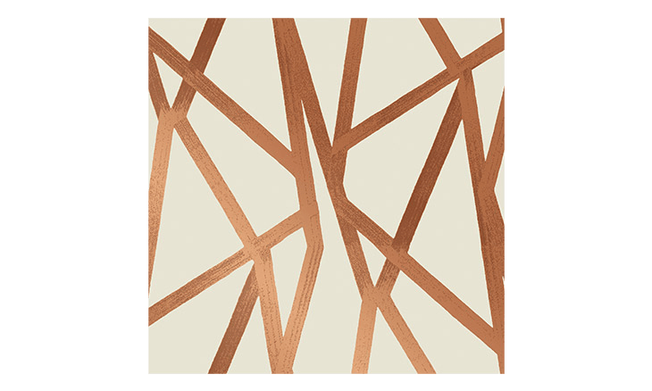 bronze intersections wallpaper