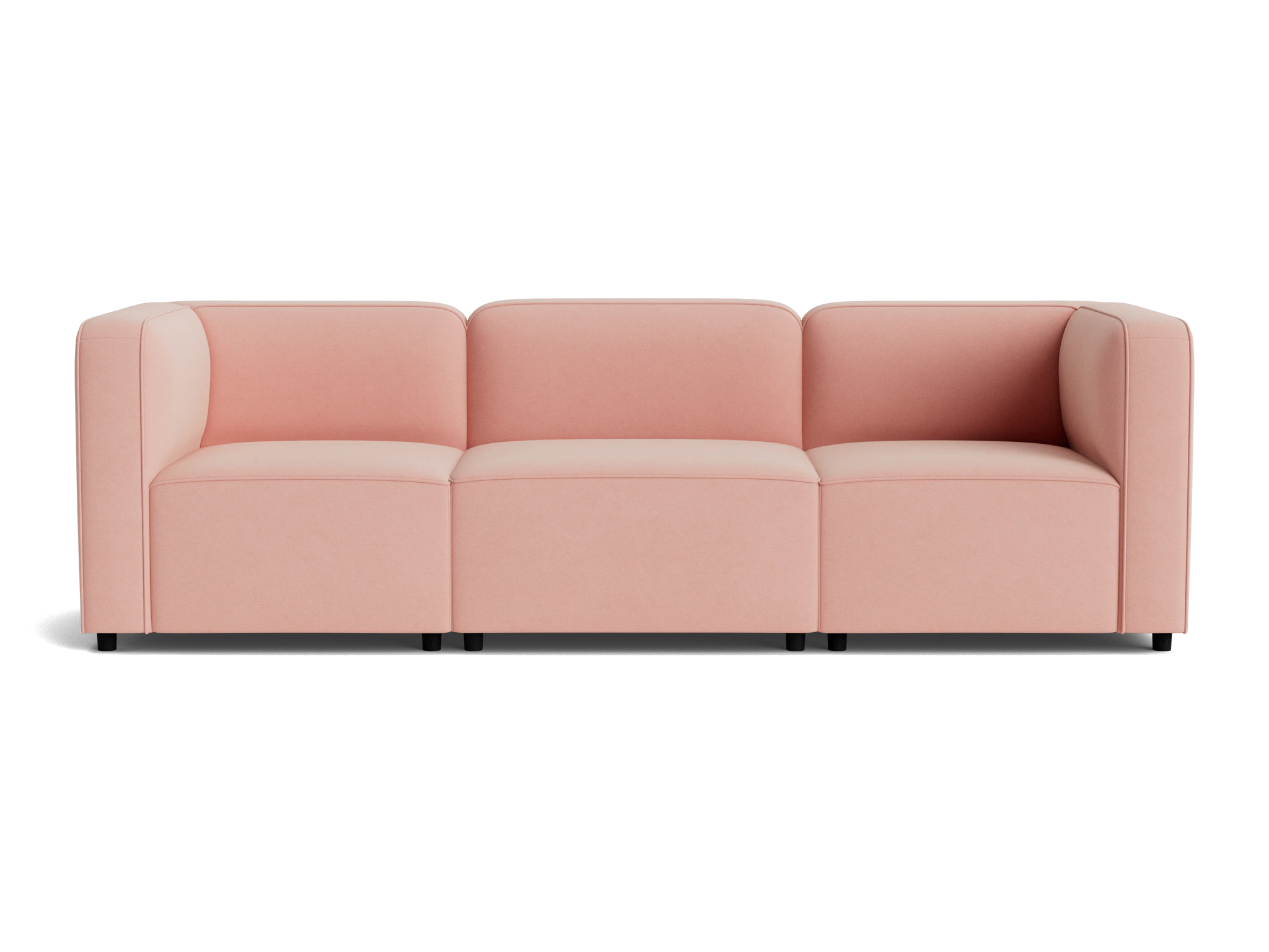 logan modular sofa royale blush
