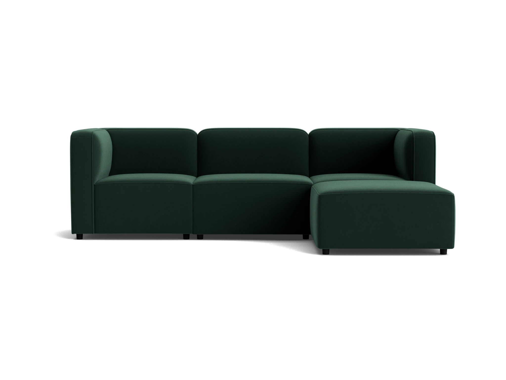 logan modular sectional royale evergreen
