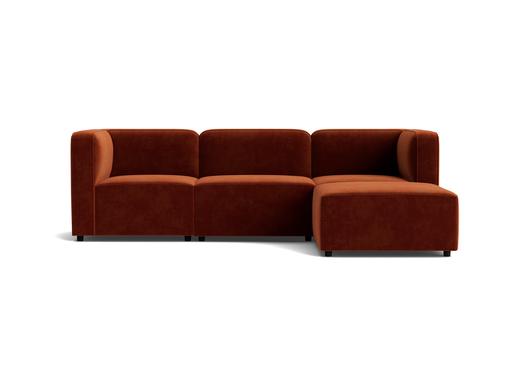 logan modular sectional harper cinnamon