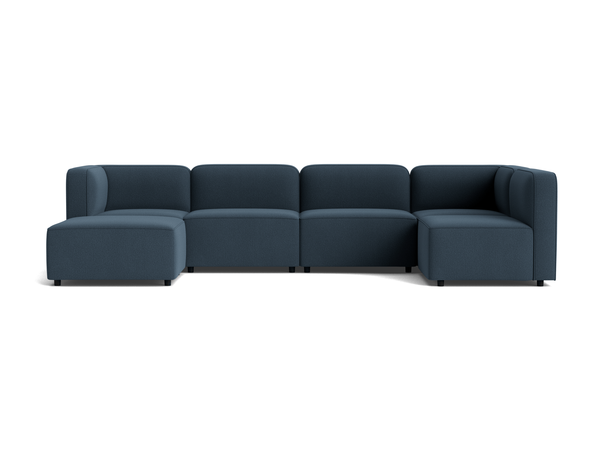 logan modular sofa bumper sectional faithful indigo