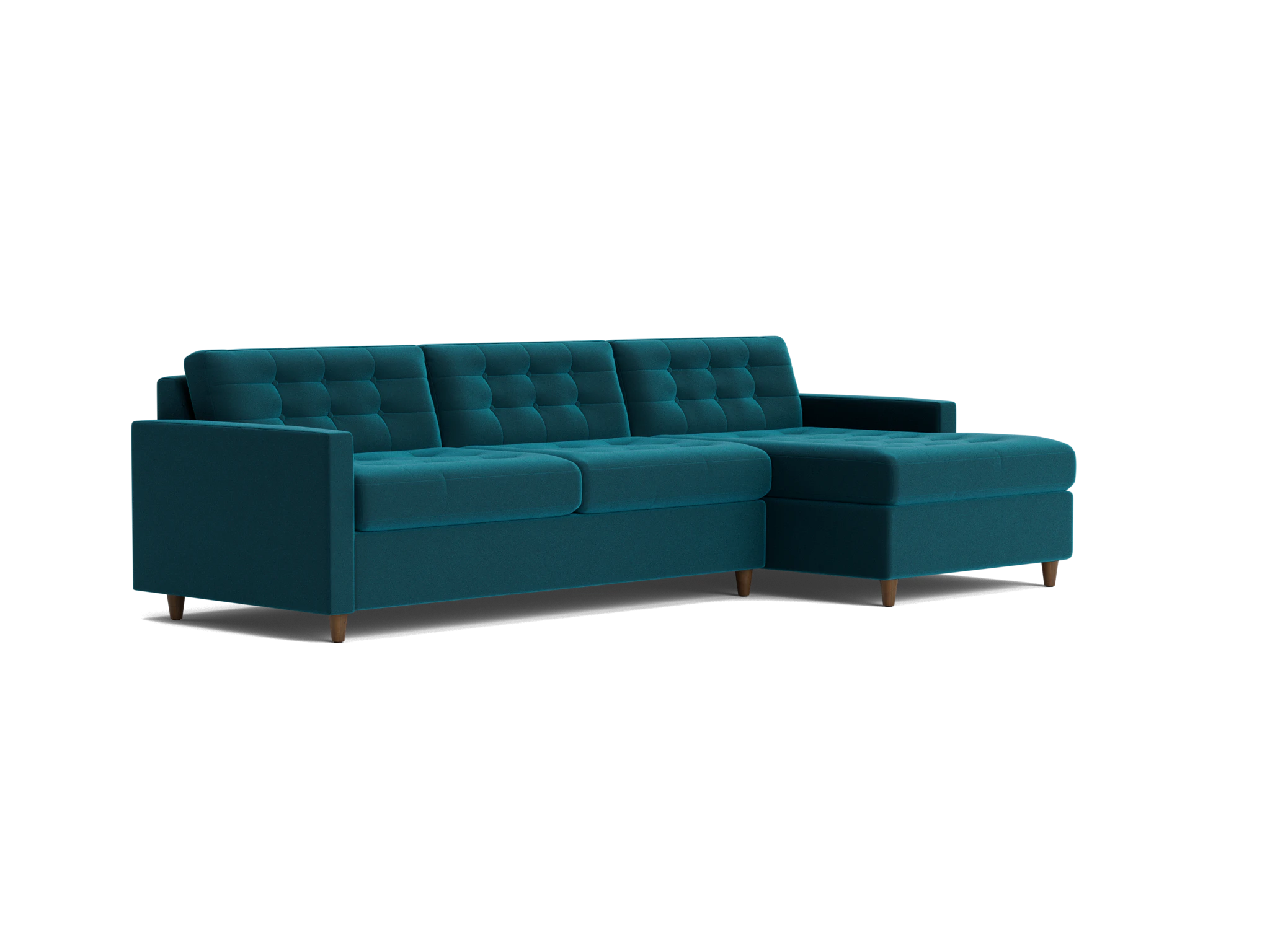 eliot sleeper sectional royale peacock