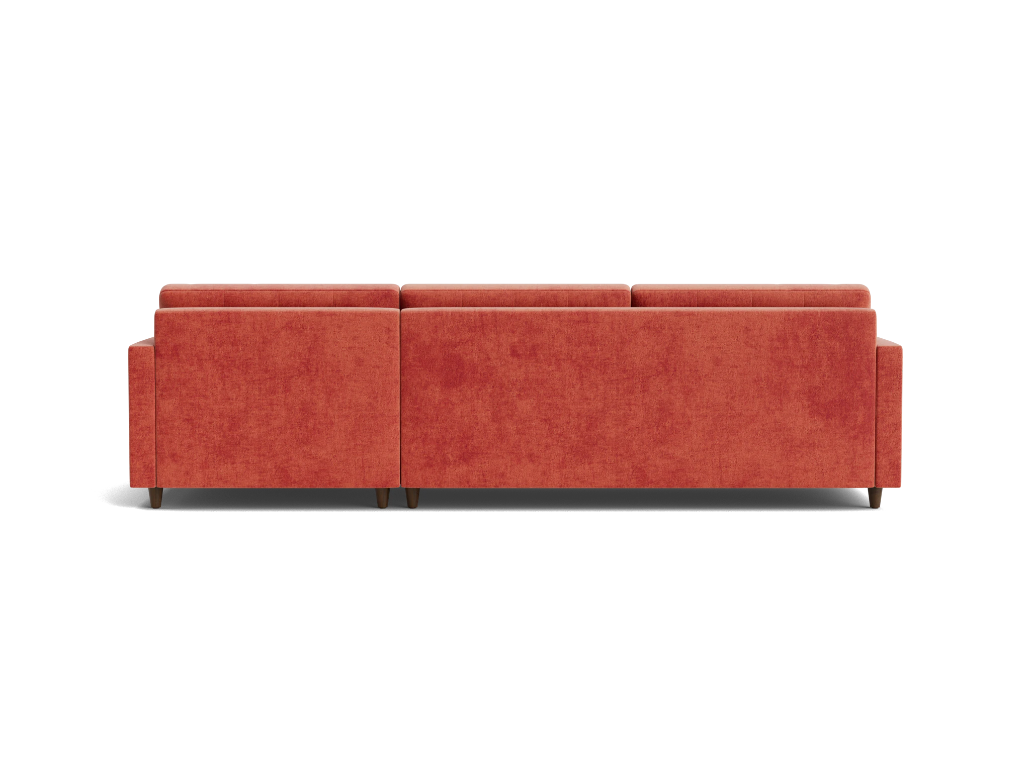 eliot sleeper sectional plush terra rose