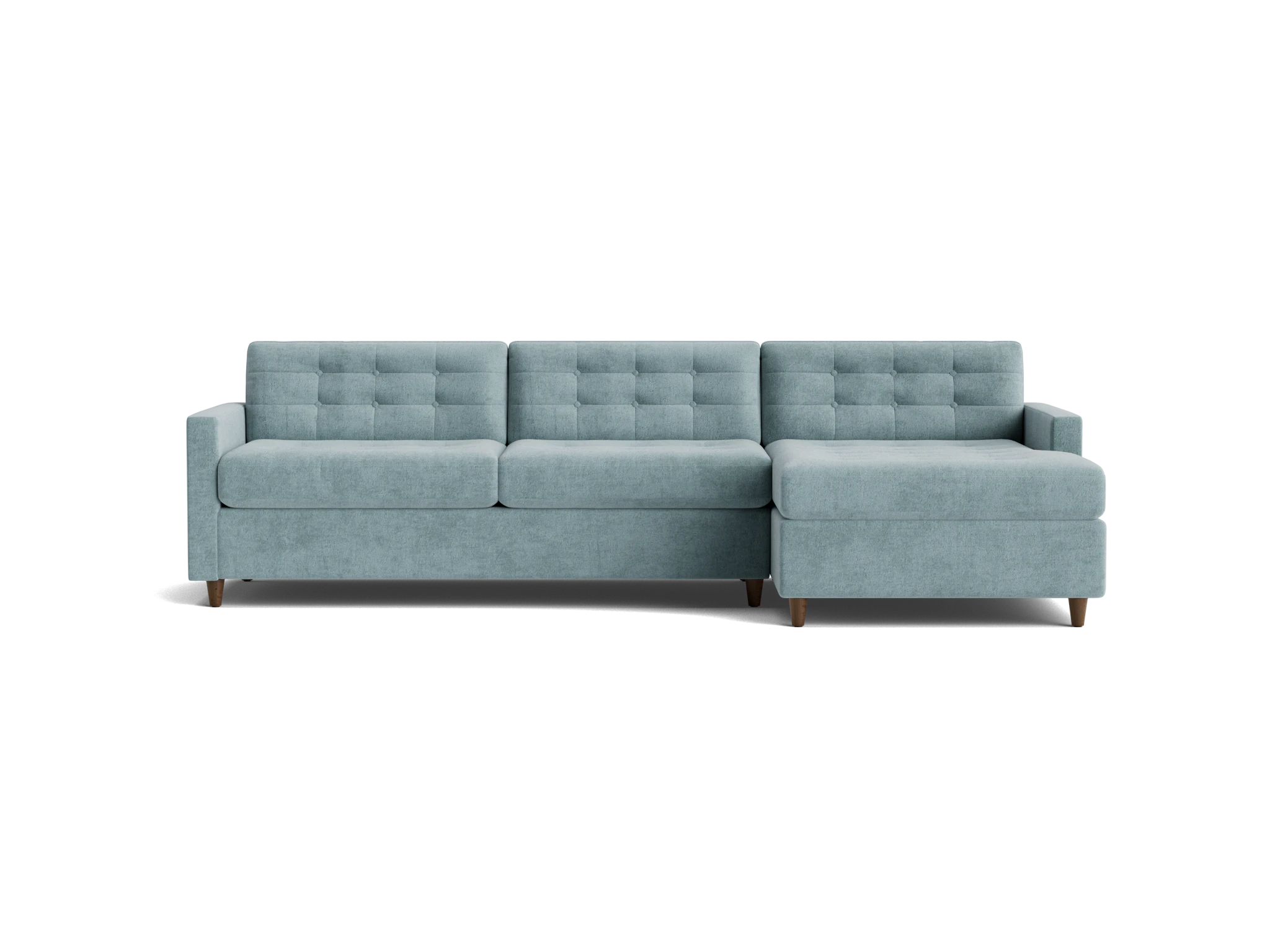eliot sleeper sectional plush mist
