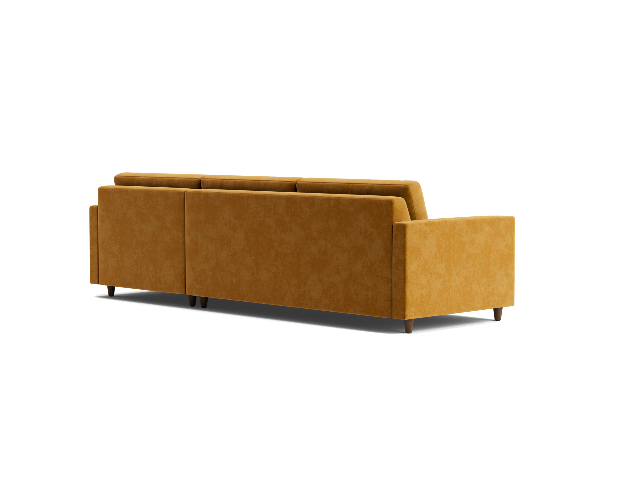 eliot sleeper sectional harper amber gold