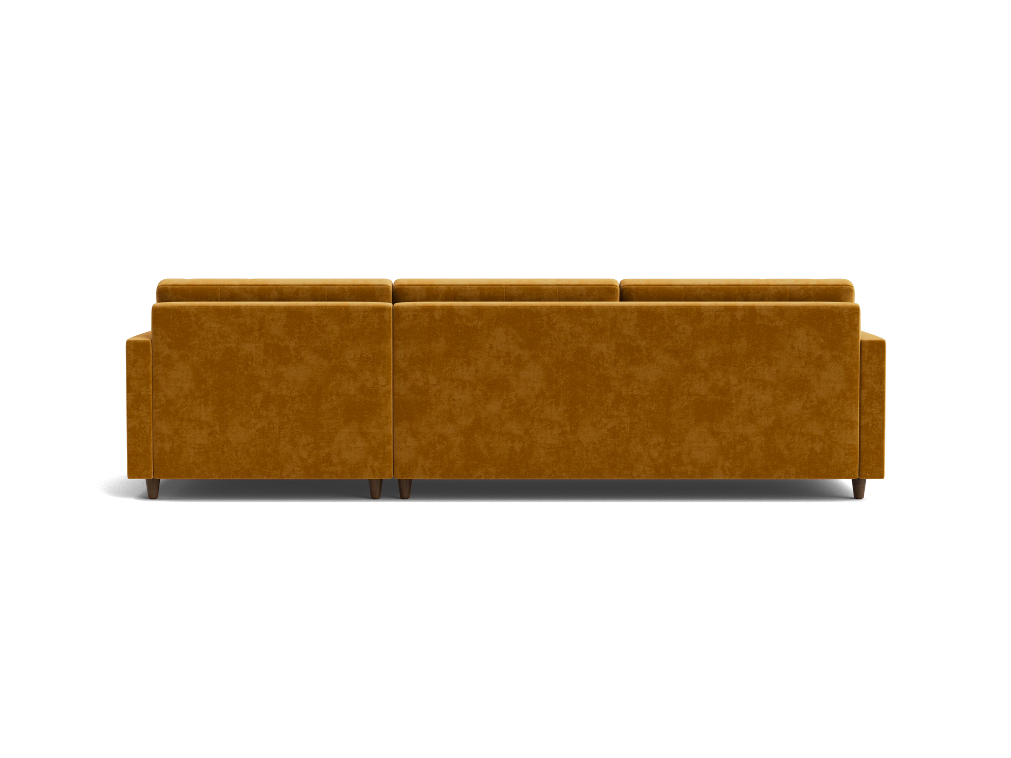 eliot sleeper sectional harper amber gold