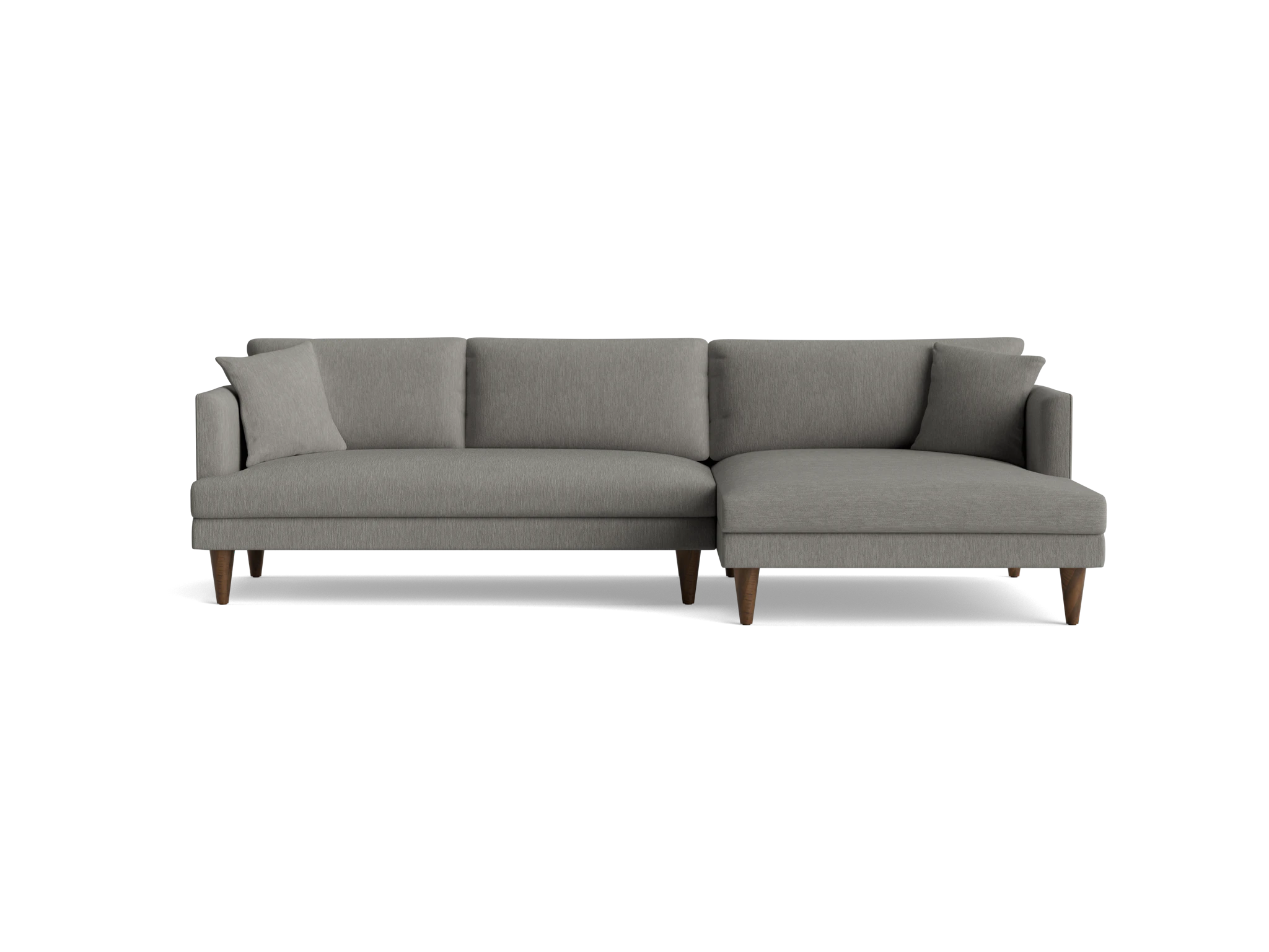 lewis sectional bentley pewter