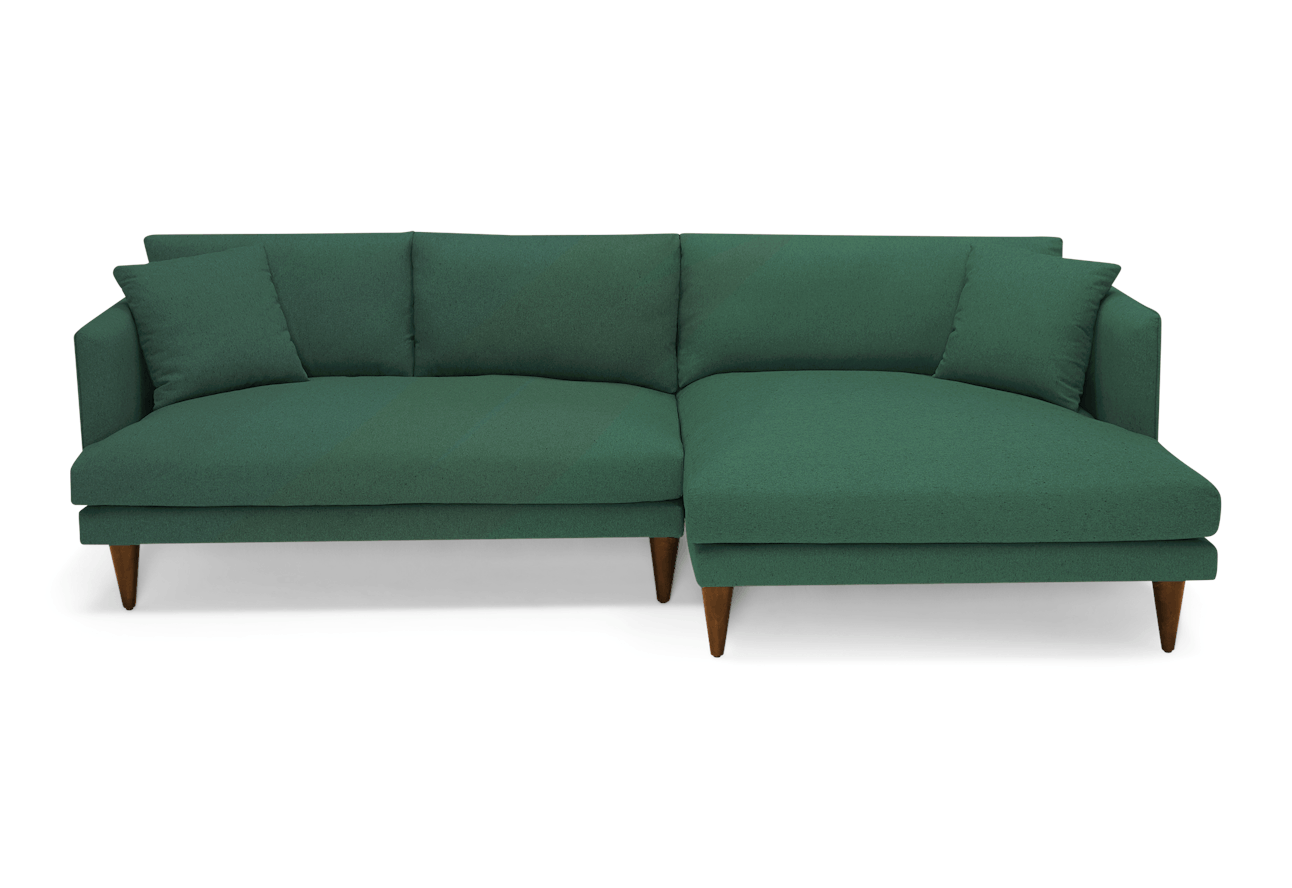 lewis sectional royale evergreen