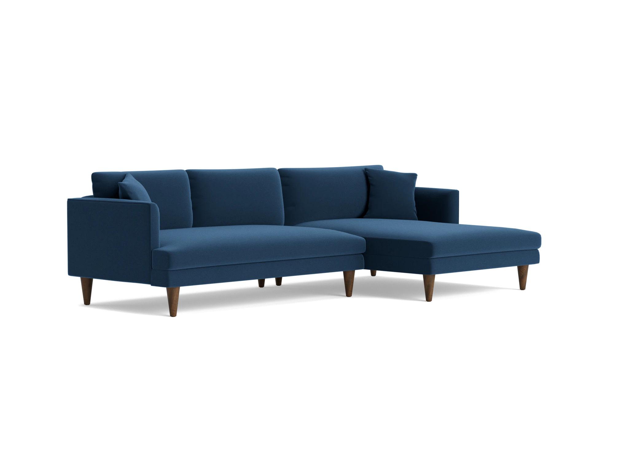lewis sectional royale cobalt