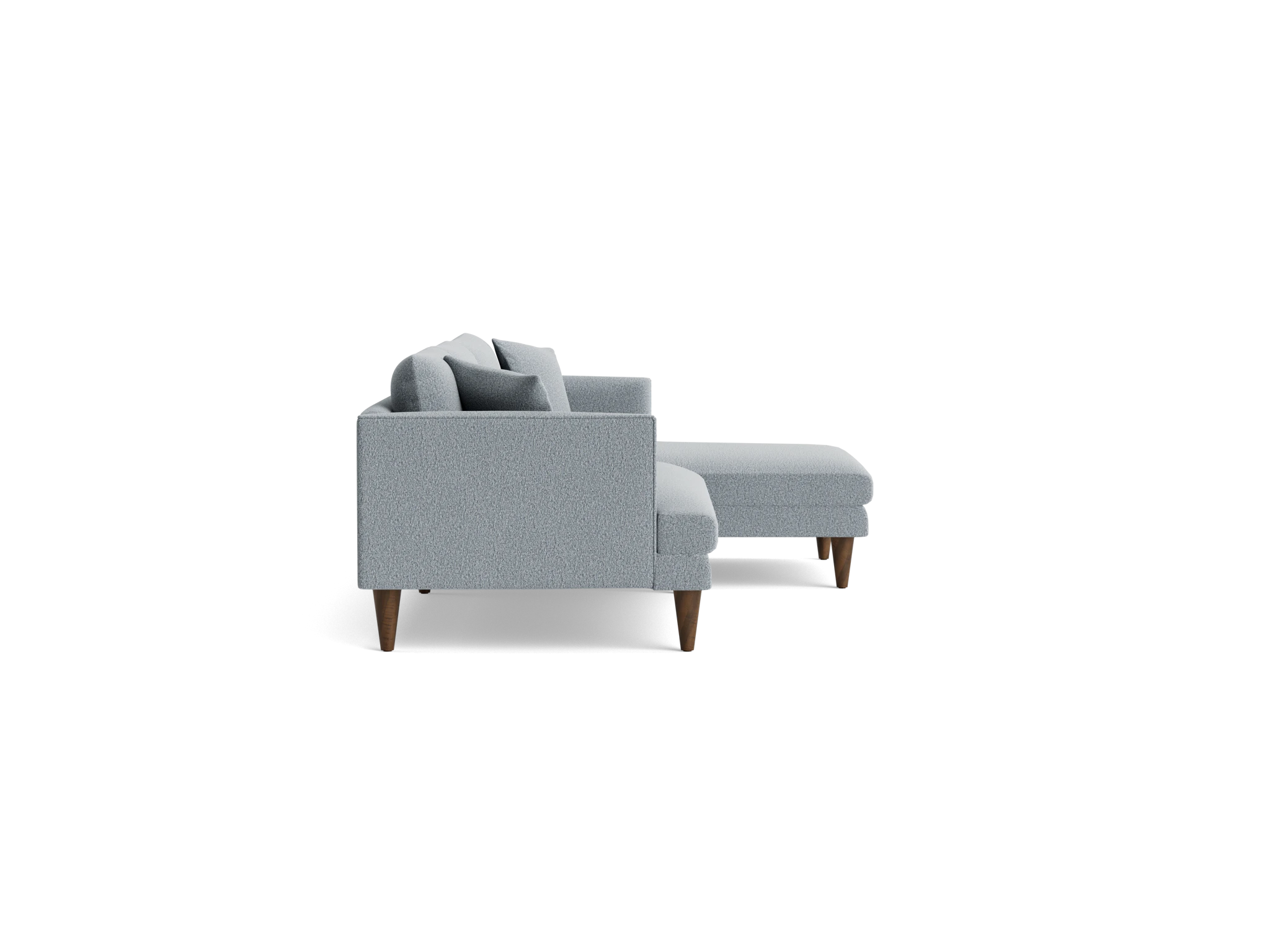lewis sectional synergy pewter
