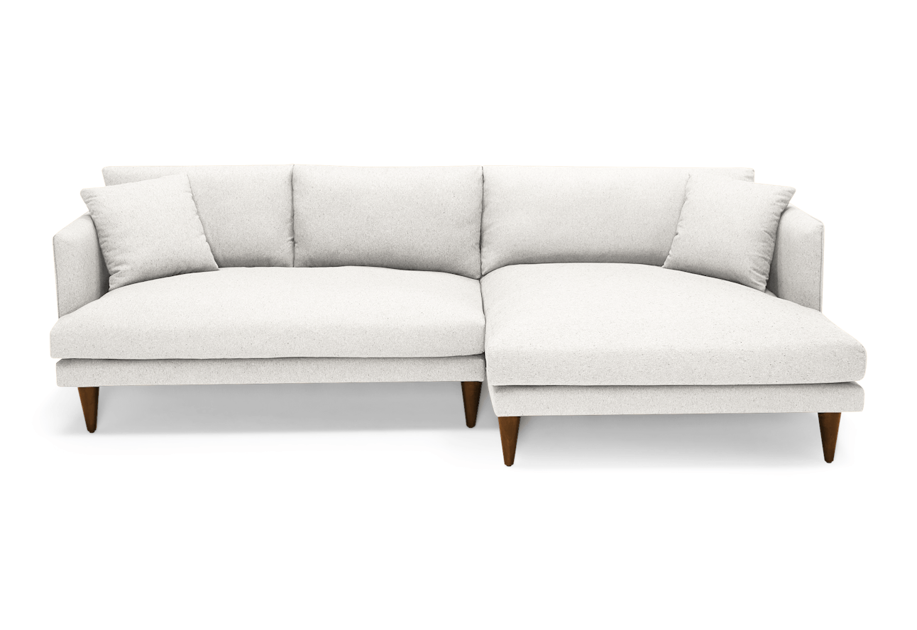 lewis sectional tussah snow