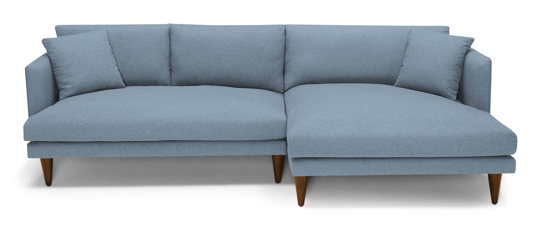 lewis sectional milo french blue