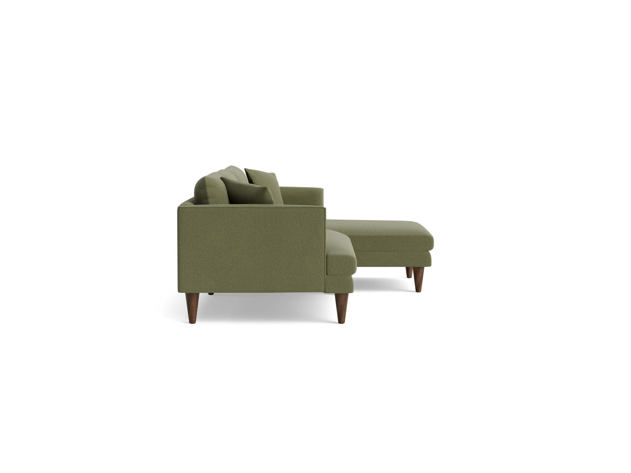 lewis sectional faithful olive