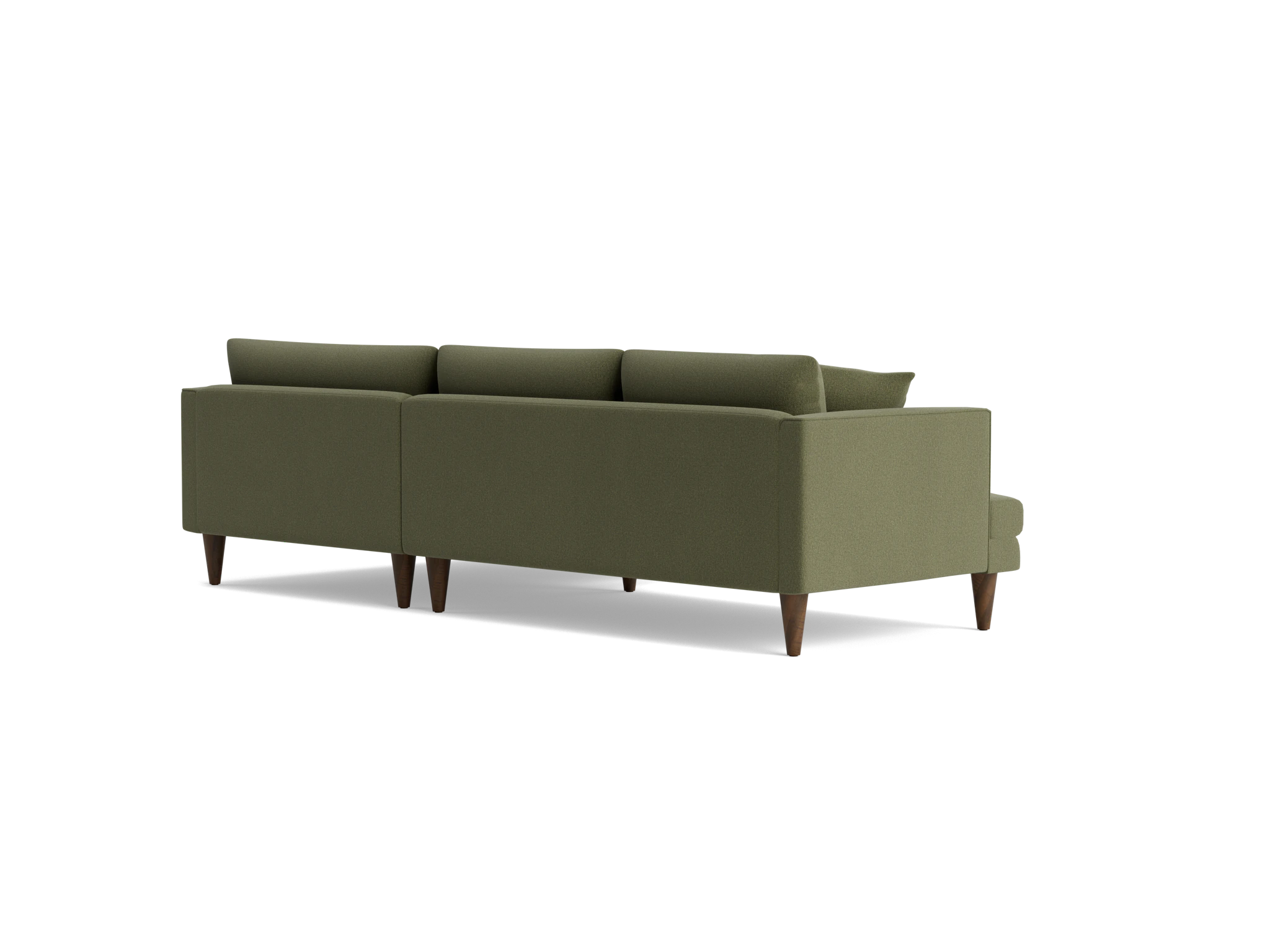 lewis sectional faithful olive
