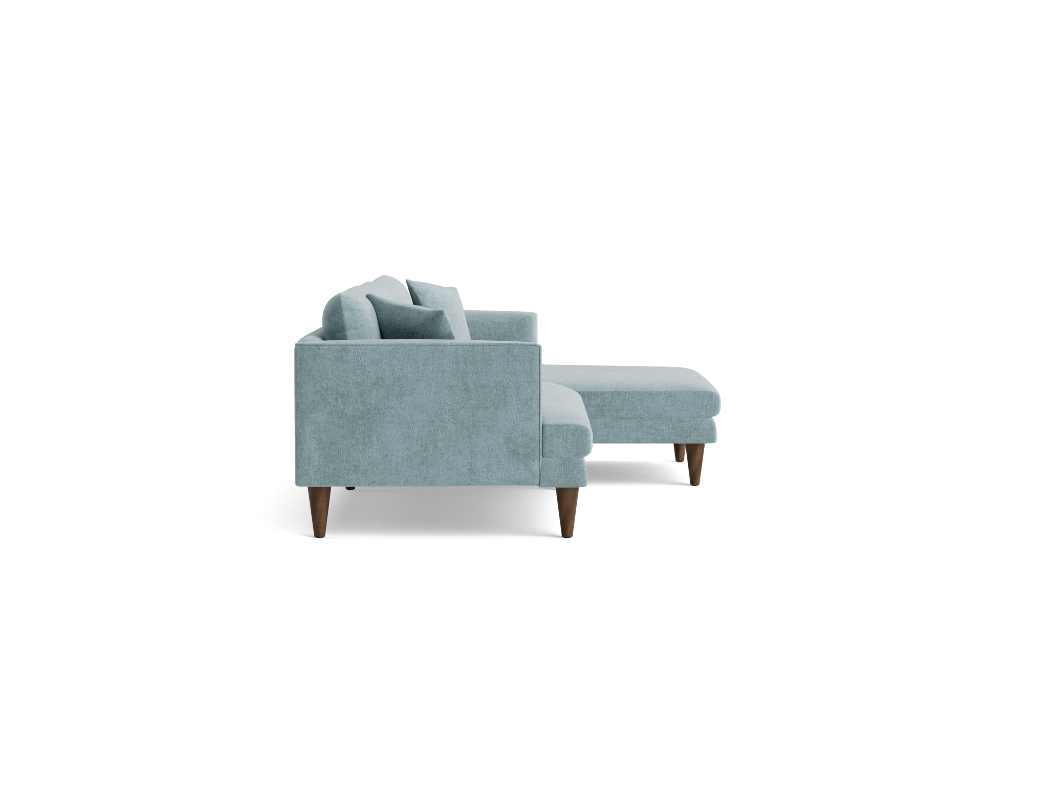 lewis sectional plush mist