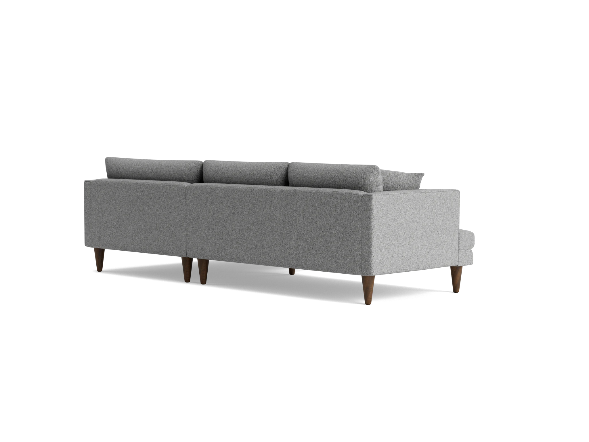 lewis sectional taylor felt gray