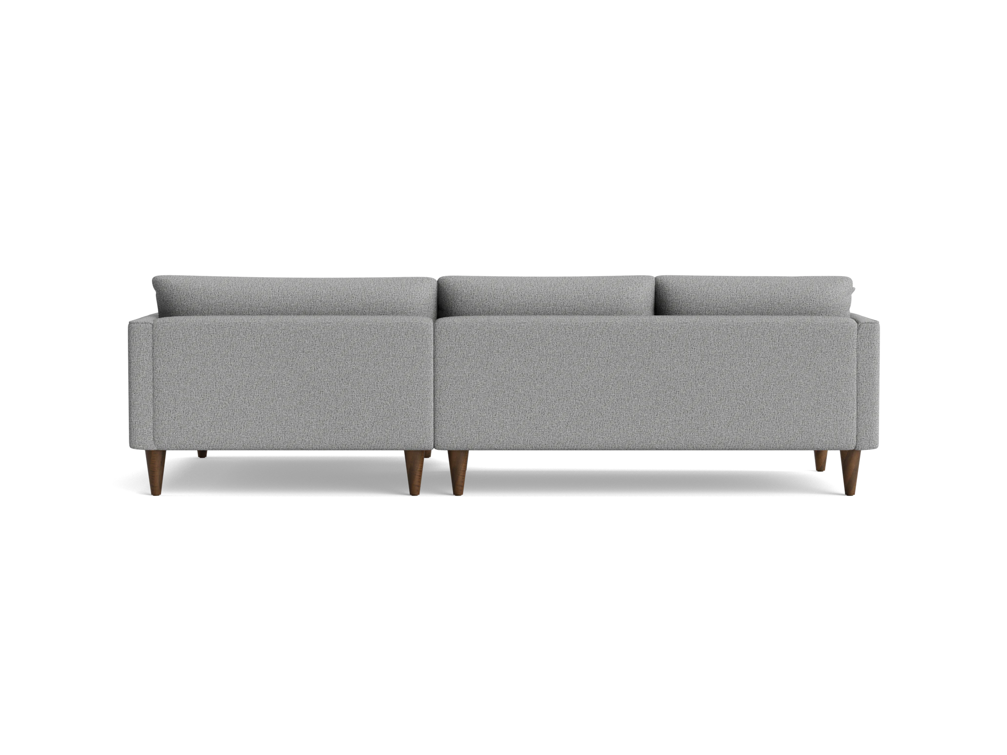 lewis sectional taylor felt gray