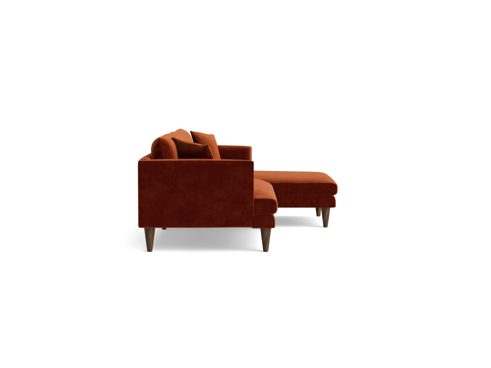 lewis sectional harper cinnamon