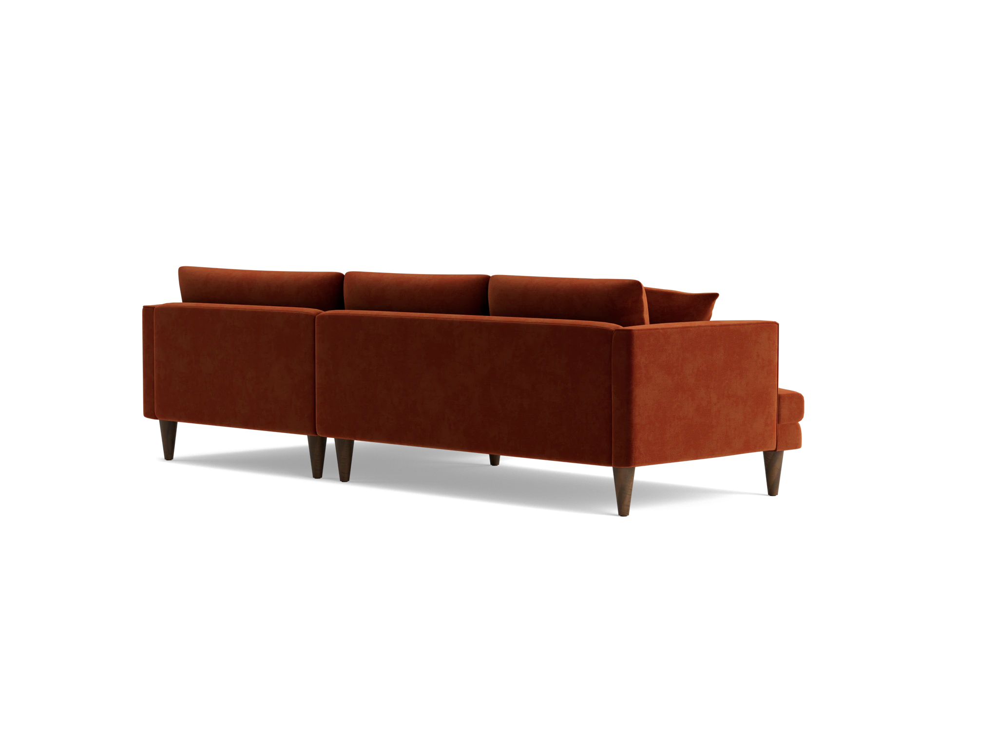 lewis sectional harper cinnamon