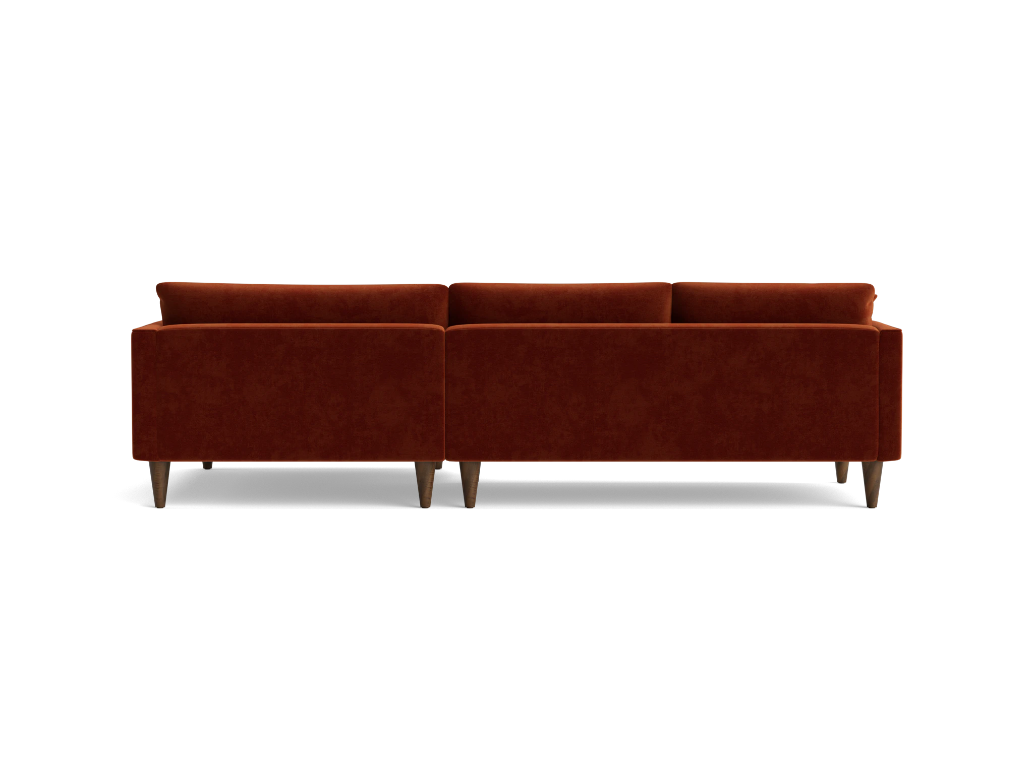 lewis sectional harper cinnamon