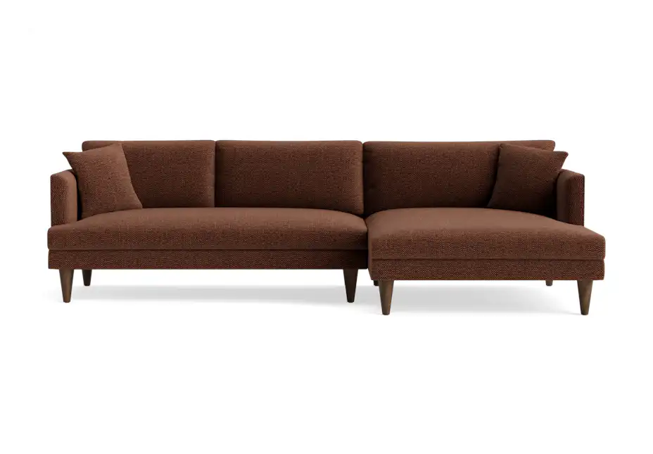 lewis sectional telly garnet