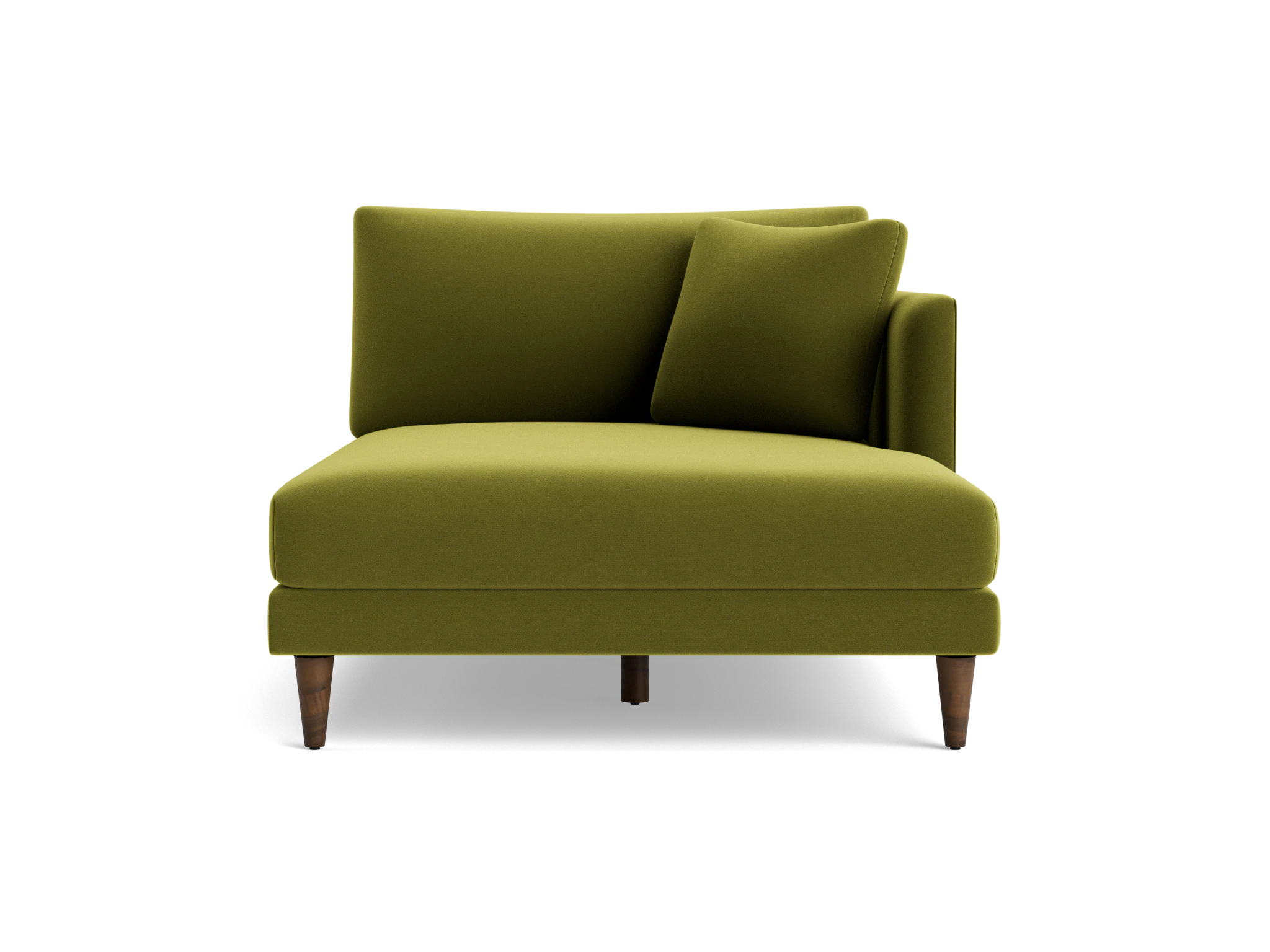 lewis single arm chaise royale apple
