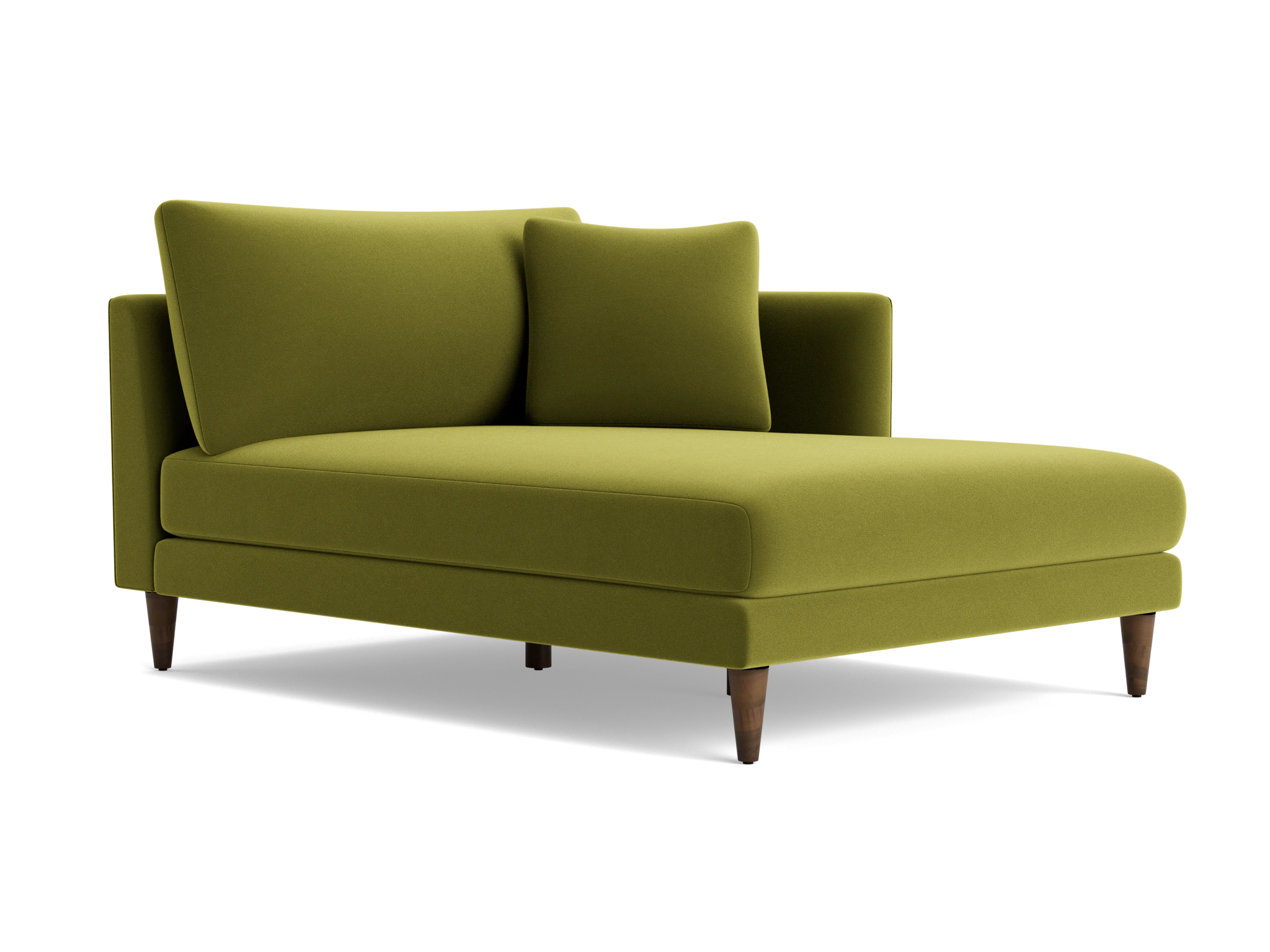 lewis single arm chaise royale apple