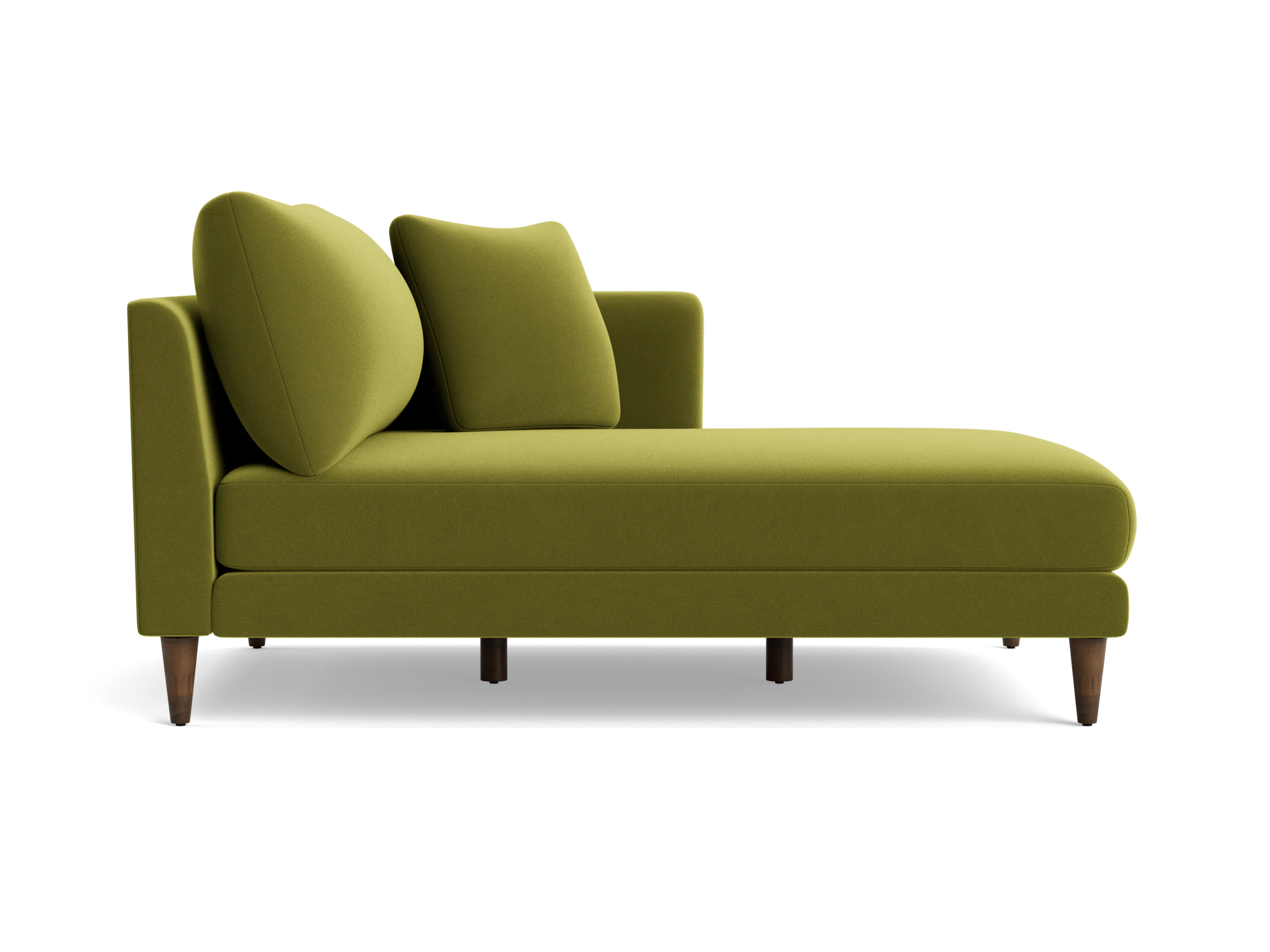 lewis single arm chaise royale apple