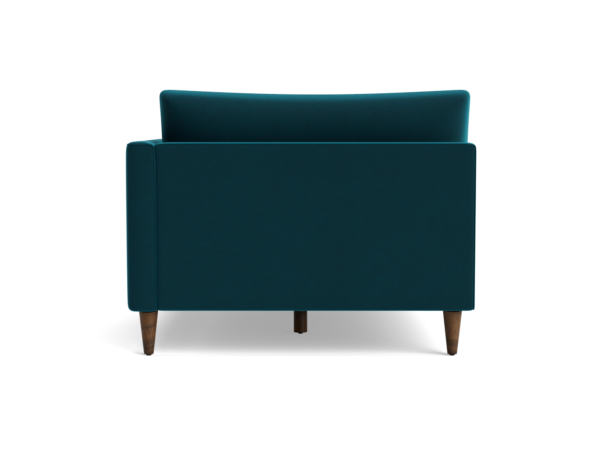 lewis single arm chaise royale peacock