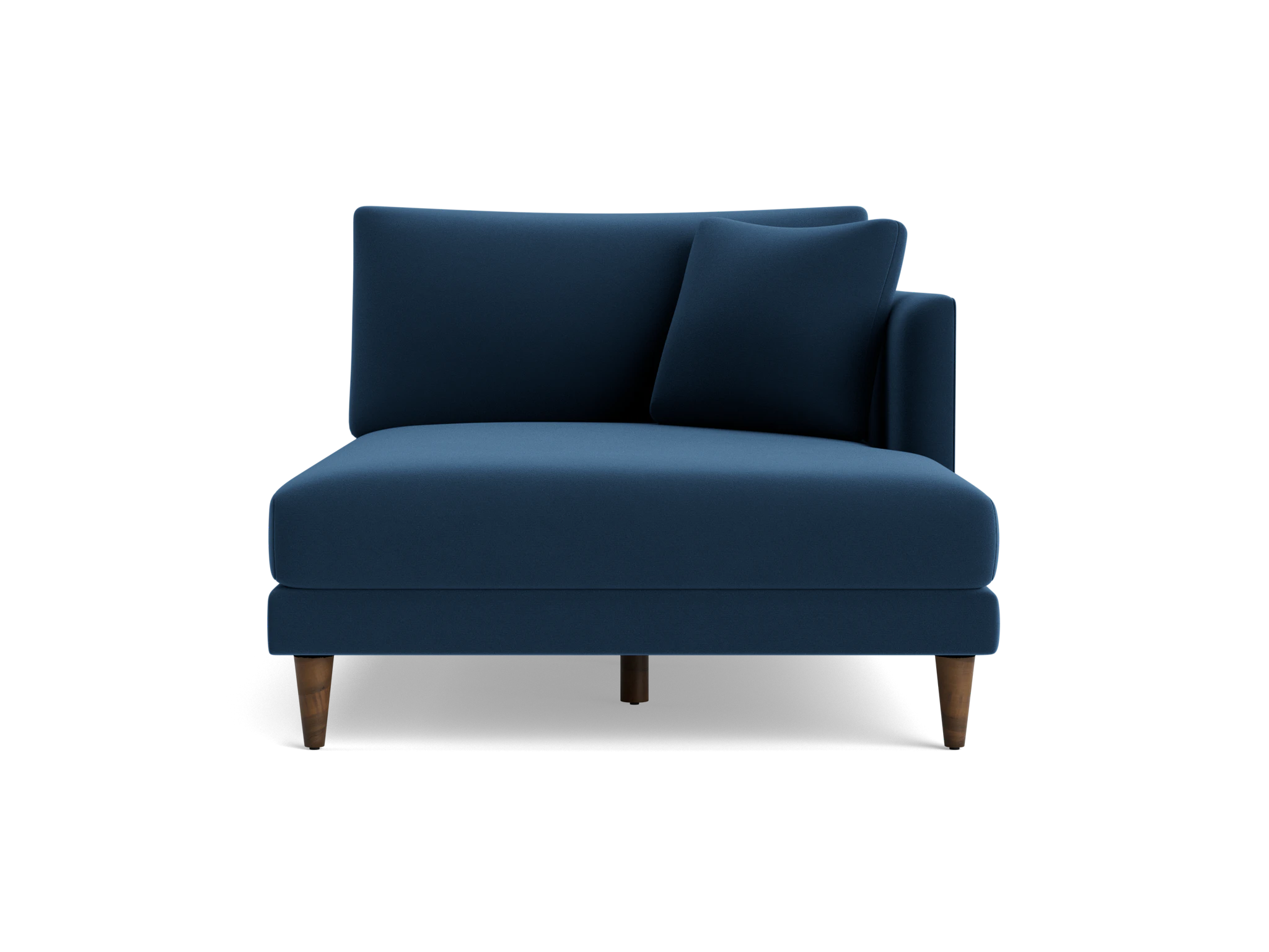 lewis single arm chaise royale cobalt