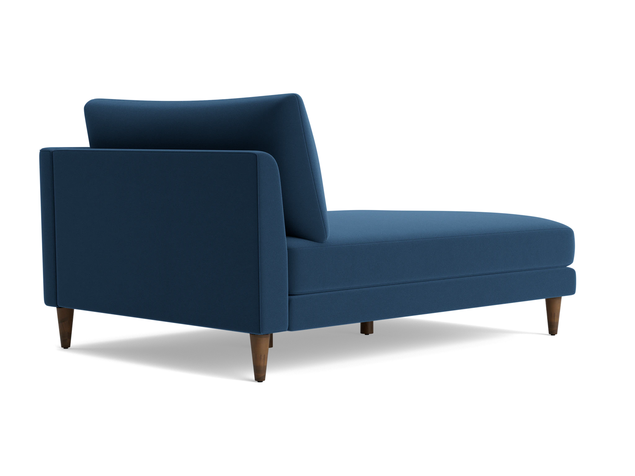 lewis single arm chaise royale cobalt
